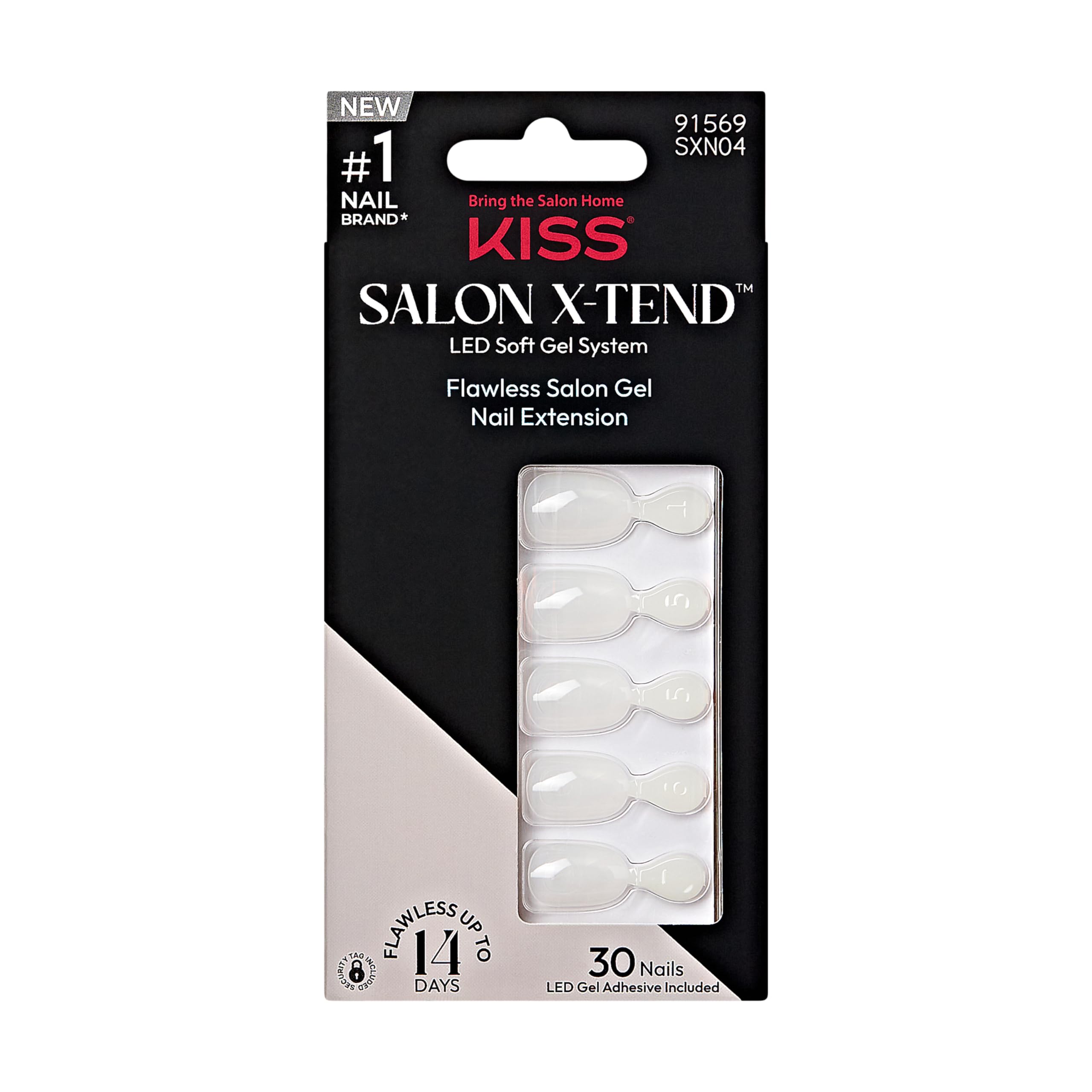 Uñas Acrílicas Kiss de 30 Piezas-Venta Internacional