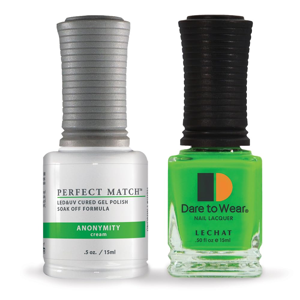 Esmalte en Gel Lechat Perfect Match Anonimity Green Cream 15 Ml - Venta Internacional