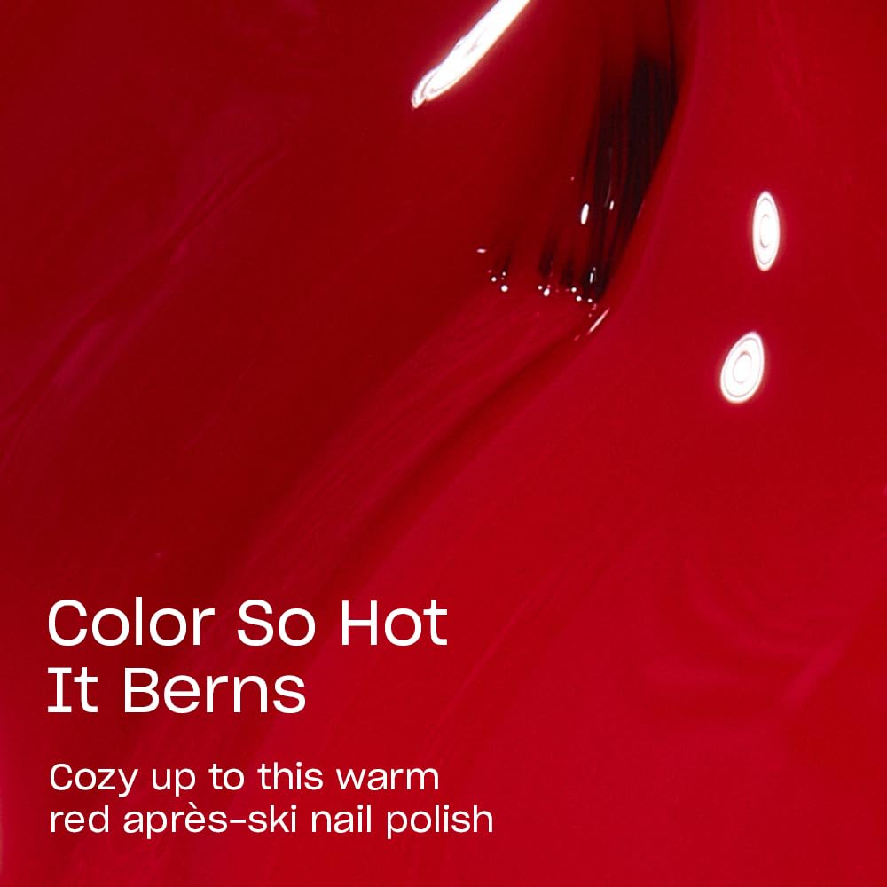 Foto 4 pulgar | Esmalte De Uñas Opi Nail Lacquer Color So Hot It Berns De Color Rojo Oscuro - Venta Internacional.