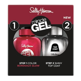 Foto 1 | Esmalte de Uñas Sally Hansen Miracle Gel™ Bordeaux Glow Dúo - Venta Internacional