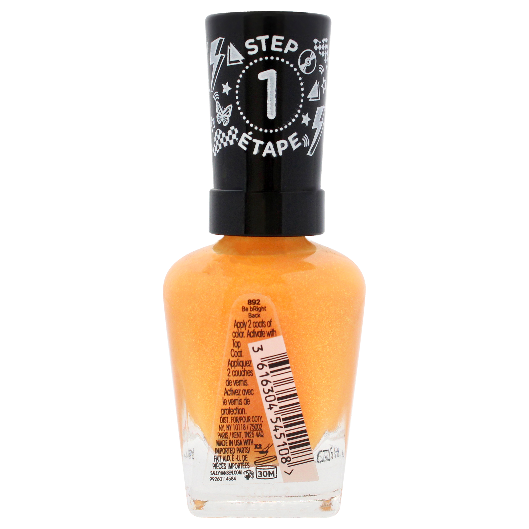 Foto 3 pulgar | Esmalte De Uñas Sally Hansen Miracle Gel Be Bright Back 15ml - Venta Internacional.