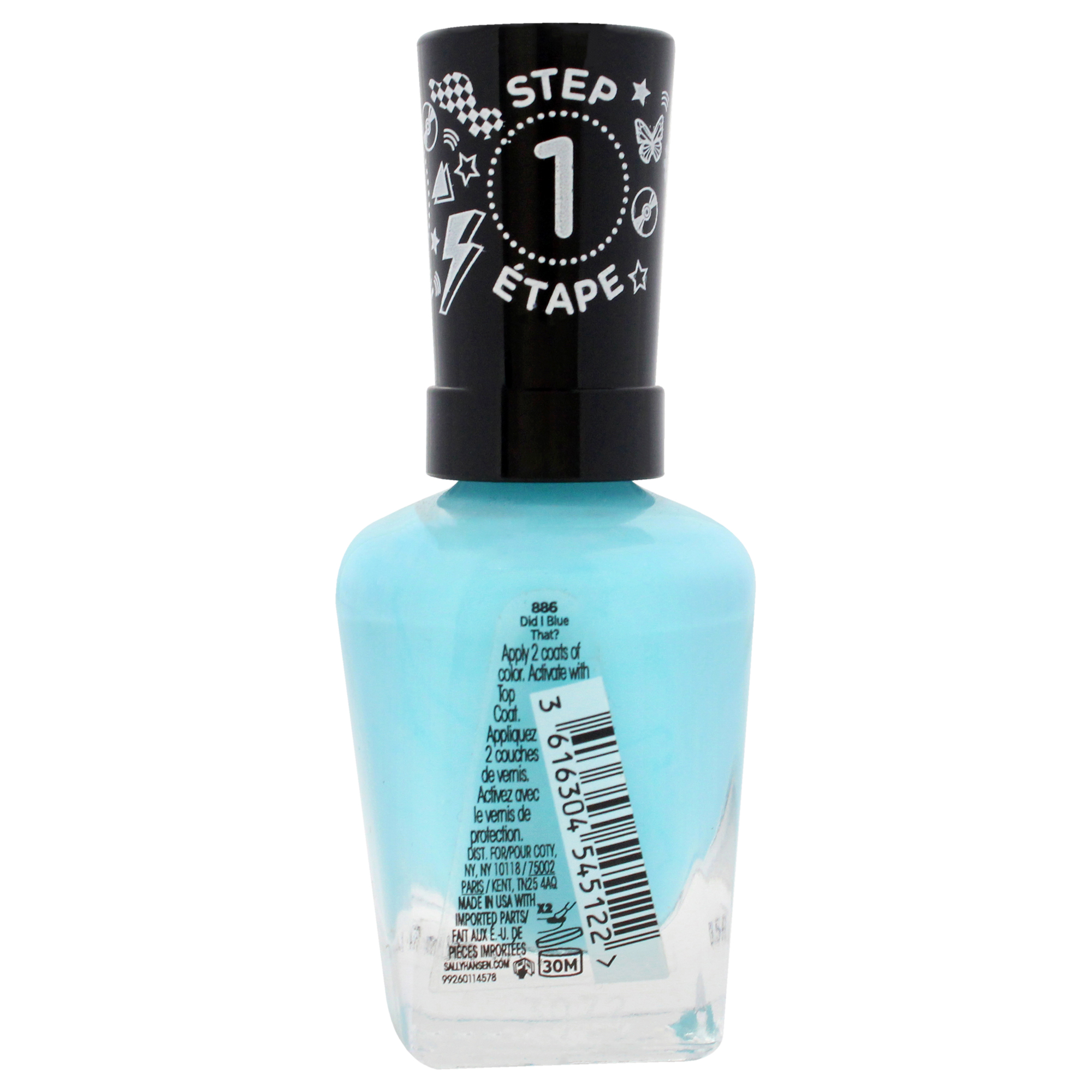 Foto 3 pulgar | Esmalte De Uñas Sally Hansen Miracle Gel ¿did I Blue That? 15 Ml - Venta Internacional.