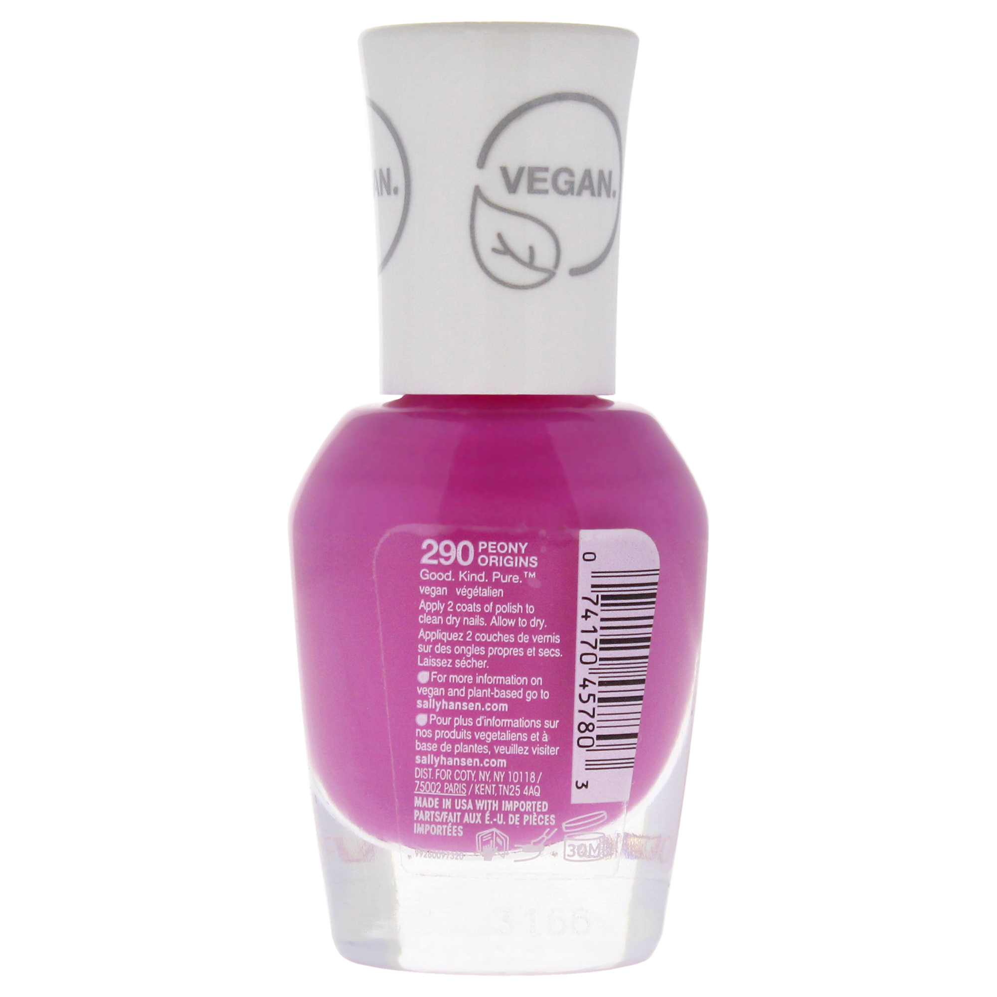 Foto 3 pulgar | Esmalte De Uñas Sally Hansen Good Kind 290 Peony Origins 10ml - Venta Internacional.