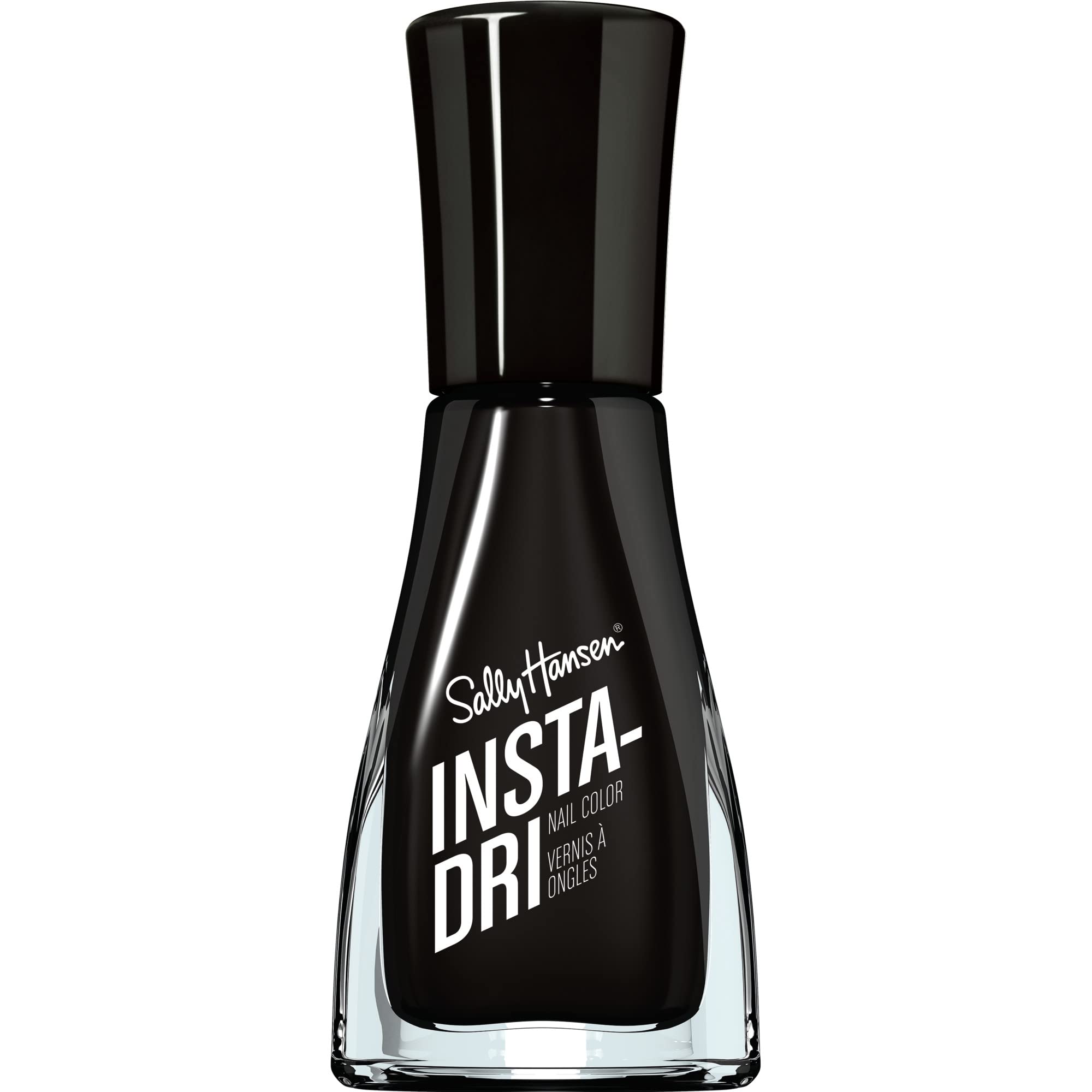 Esmalte De Uñas Sally Hansen Insta Dri Black To Black 9ml - Venta Internacional.