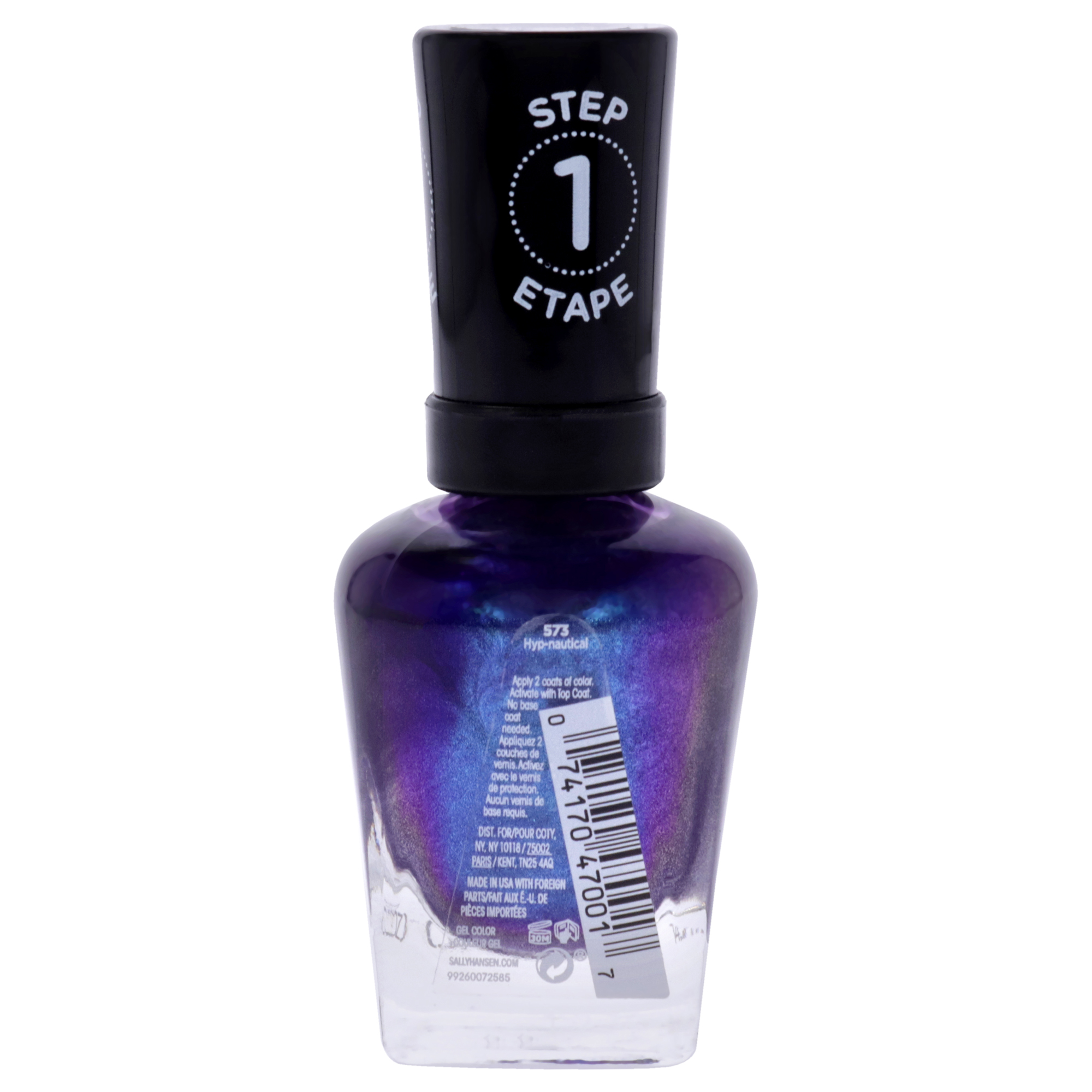 Foto 3 pulgar | Esmalte De Uñas Sally Hansen Miracle Gel-573 Hyp-nautical 15ml - Venta Internacional.