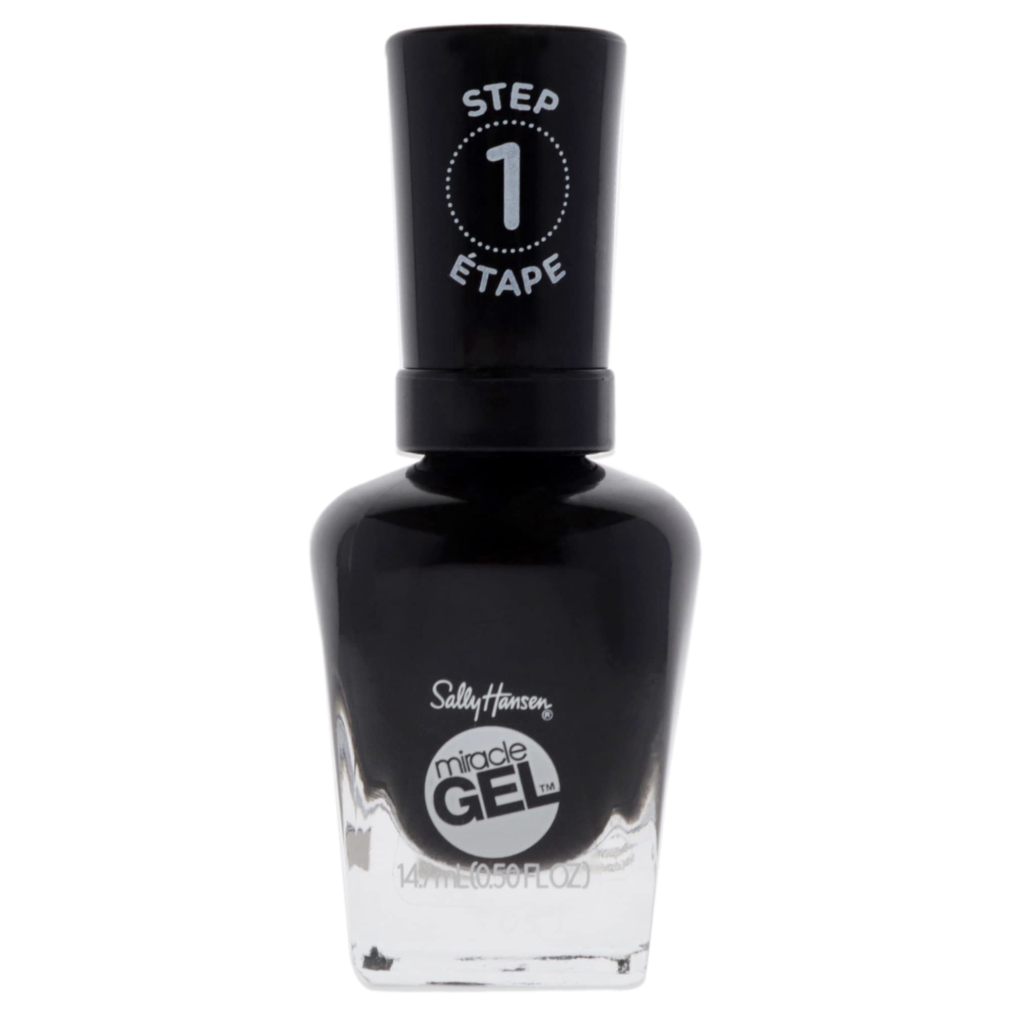 Foto 2 pulgar | Esmalte De Uñas Sally Hansen Miracle Gel Onyx-pected Black - Venta Internacional.