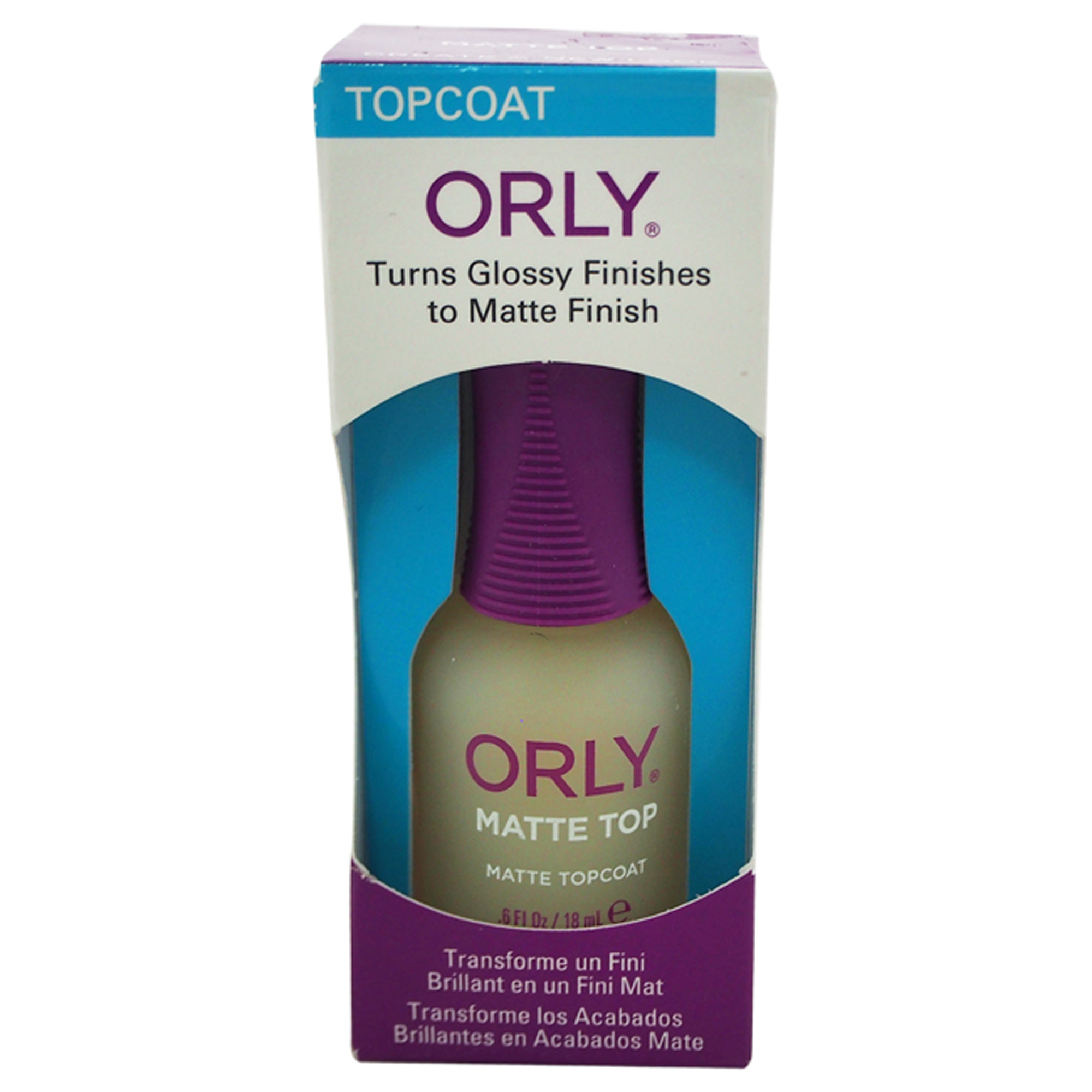 Esmalte de Uñas Orly Matte Top de 18 ml-Venta Internacional