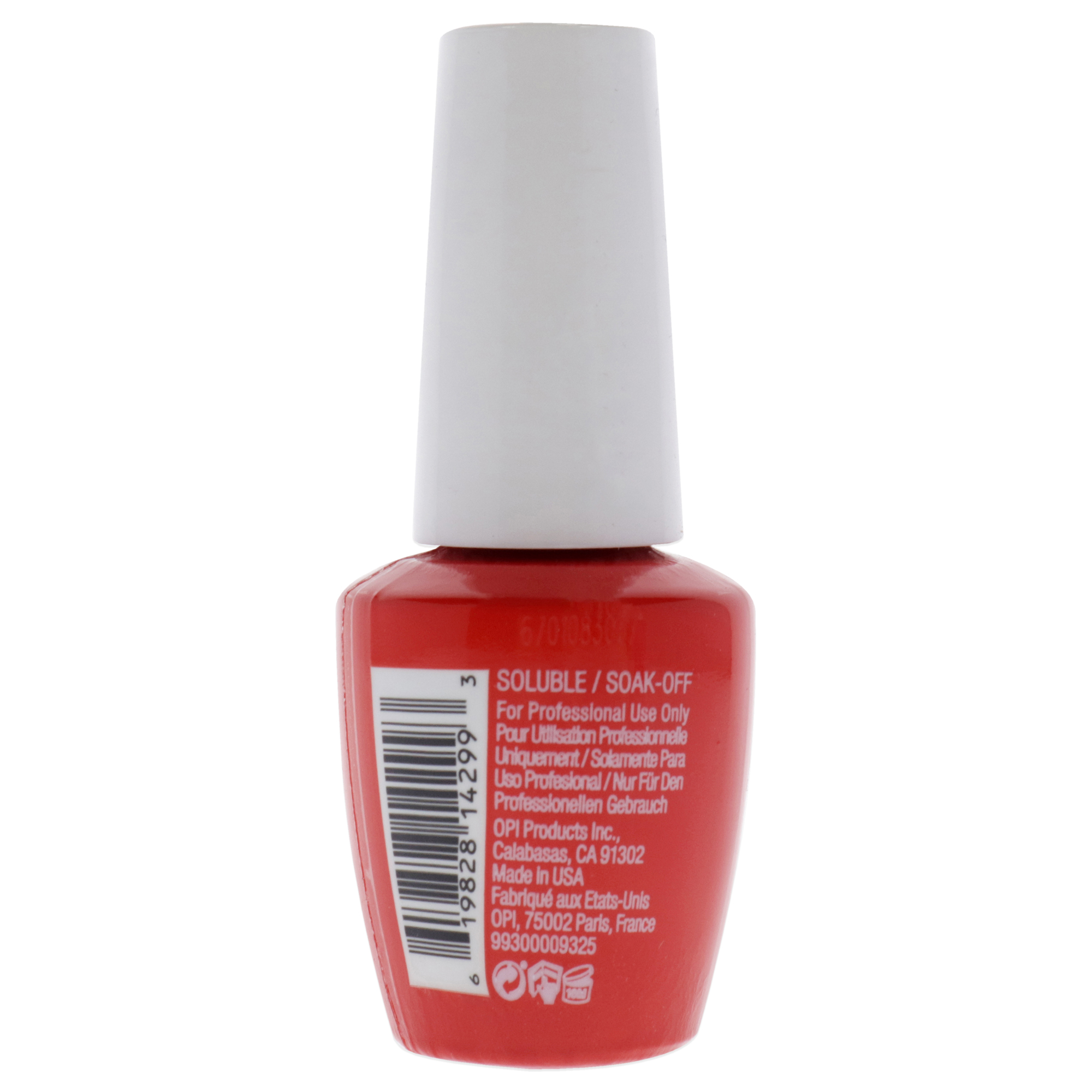 Foto 2 | Gel De Uñas Opi Gelcolor T89 Tempura-ture Is Rising 15 Ml - Venta Internacional.