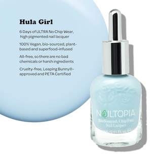 Foto 2 | Esmalte De Uñas Nailtopia Hula Girl, De Base Vegetal, Sin Astillas, 12 Ml - Venta Internacional.