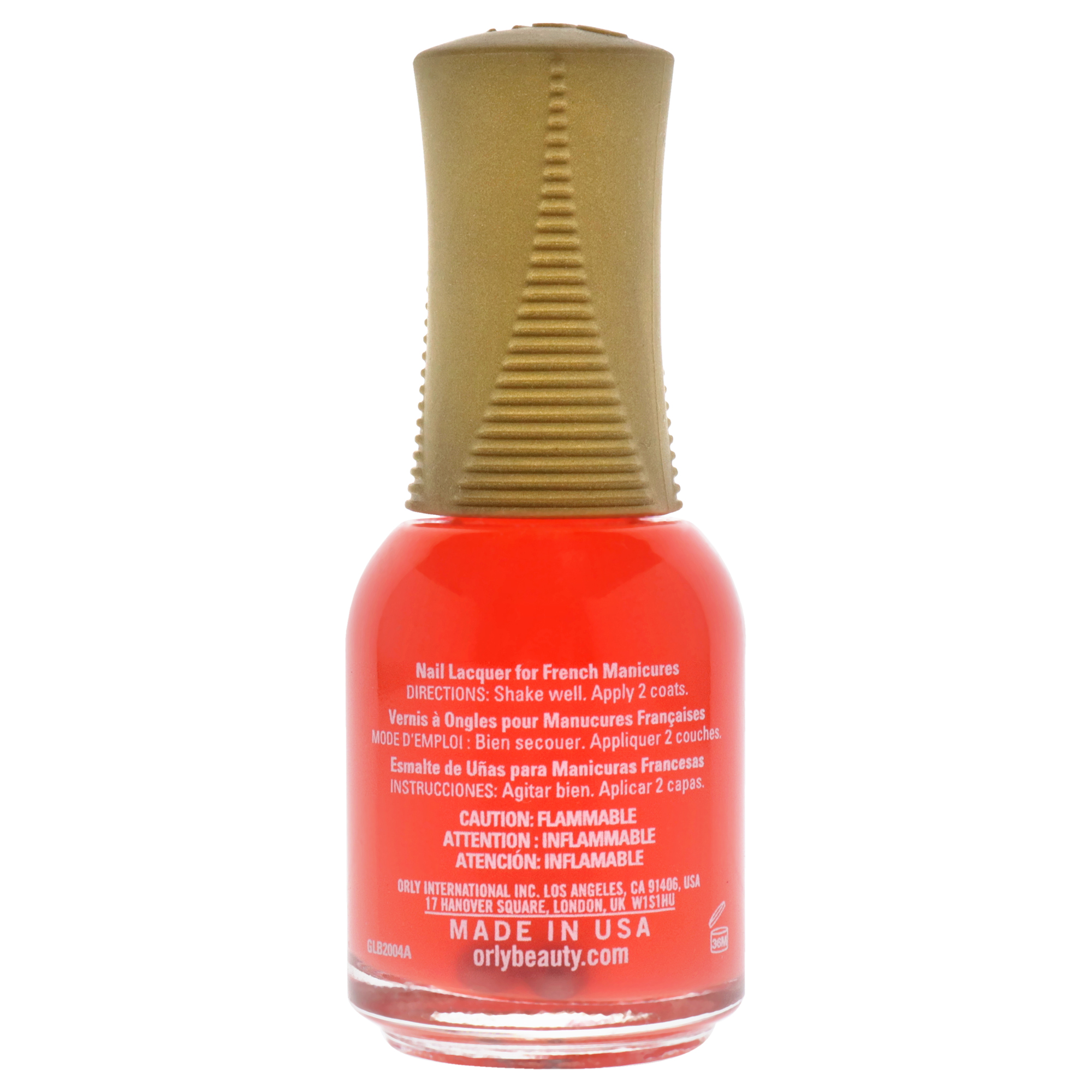 Esmalte De Uñas Orly French Manicure 22005 Bare Rose 0.6oz - Venta Internacional.