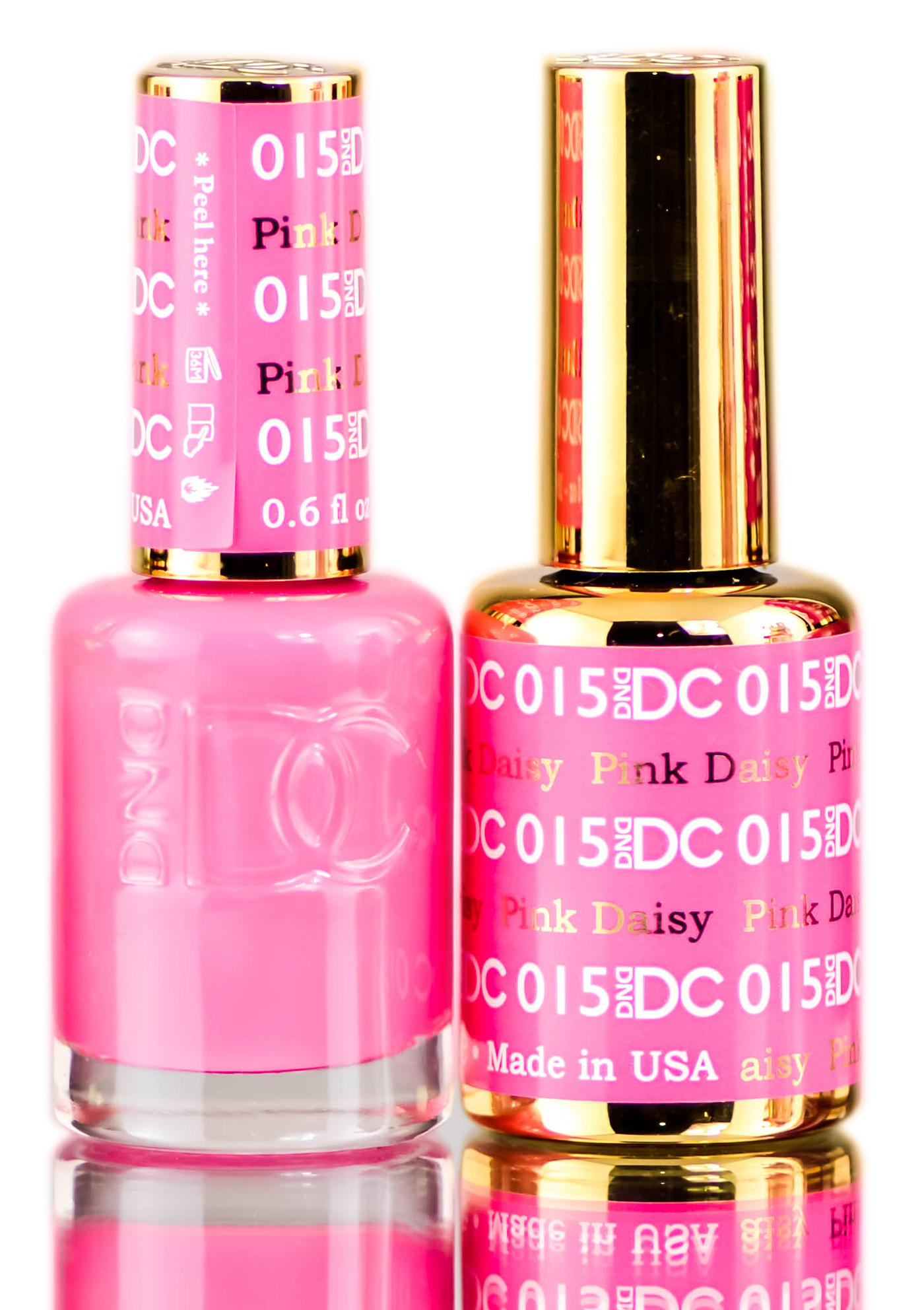 Esmalte En Gel Duo Dnd Dc Pink Daisy 015 15 Ml - Venta Internacional.