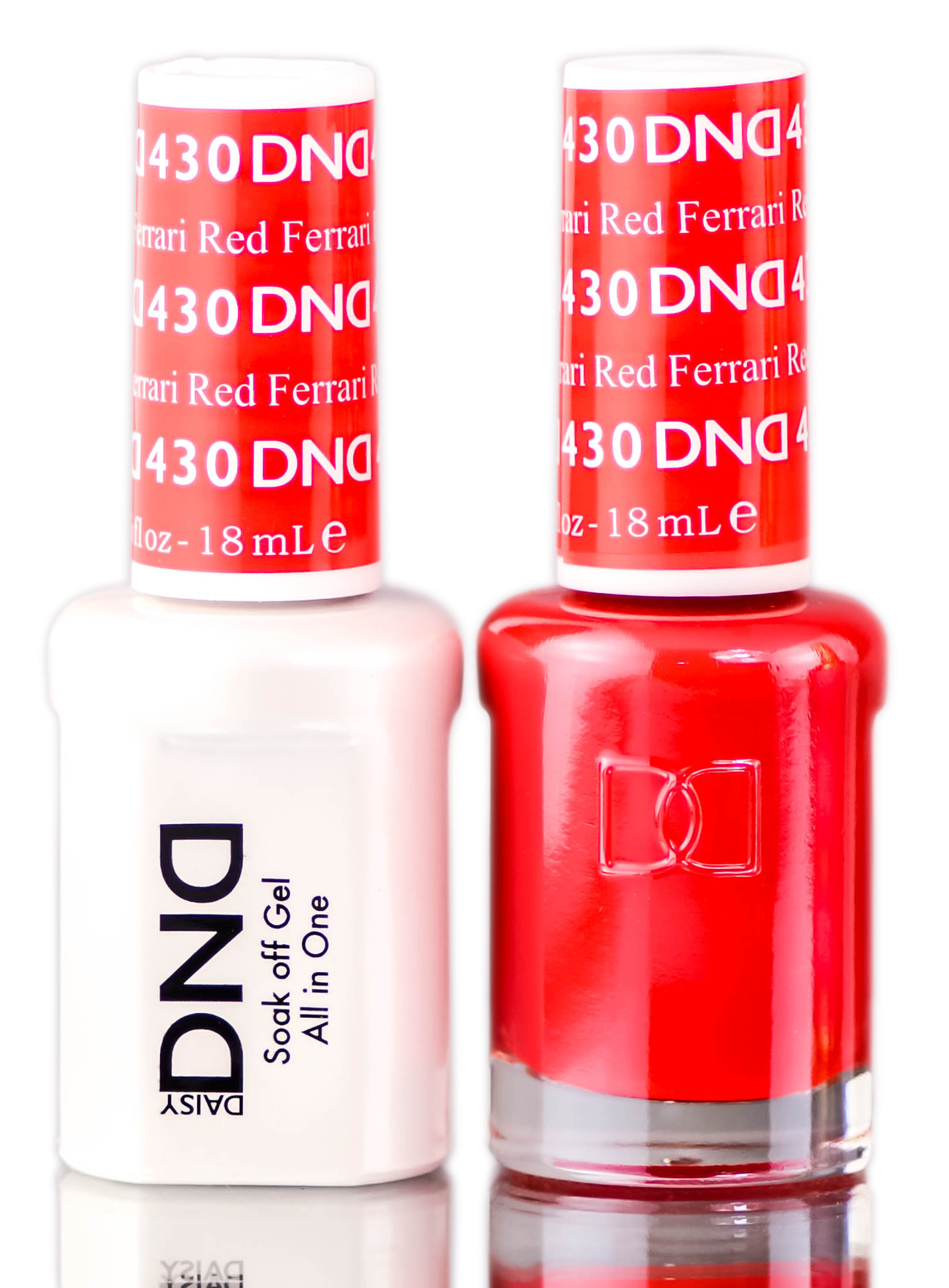 Esmalte En Gel Duo Dnd Dc Daisy All In One + Esmalte De Uñas Ferrari - Venta Internacional.