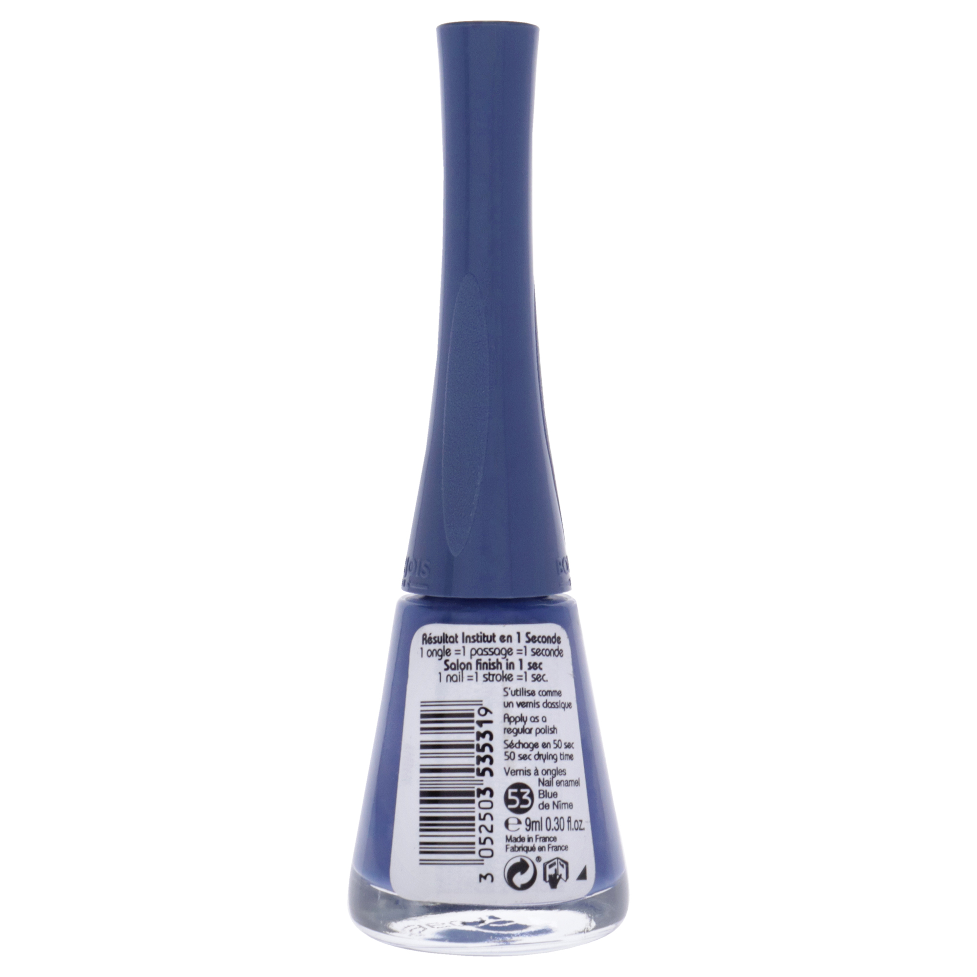 Foto 2 | Esmalte De Uñas Bourjois 1 Seconde 53 Blue De Nime 9ml - Venta Internacional.