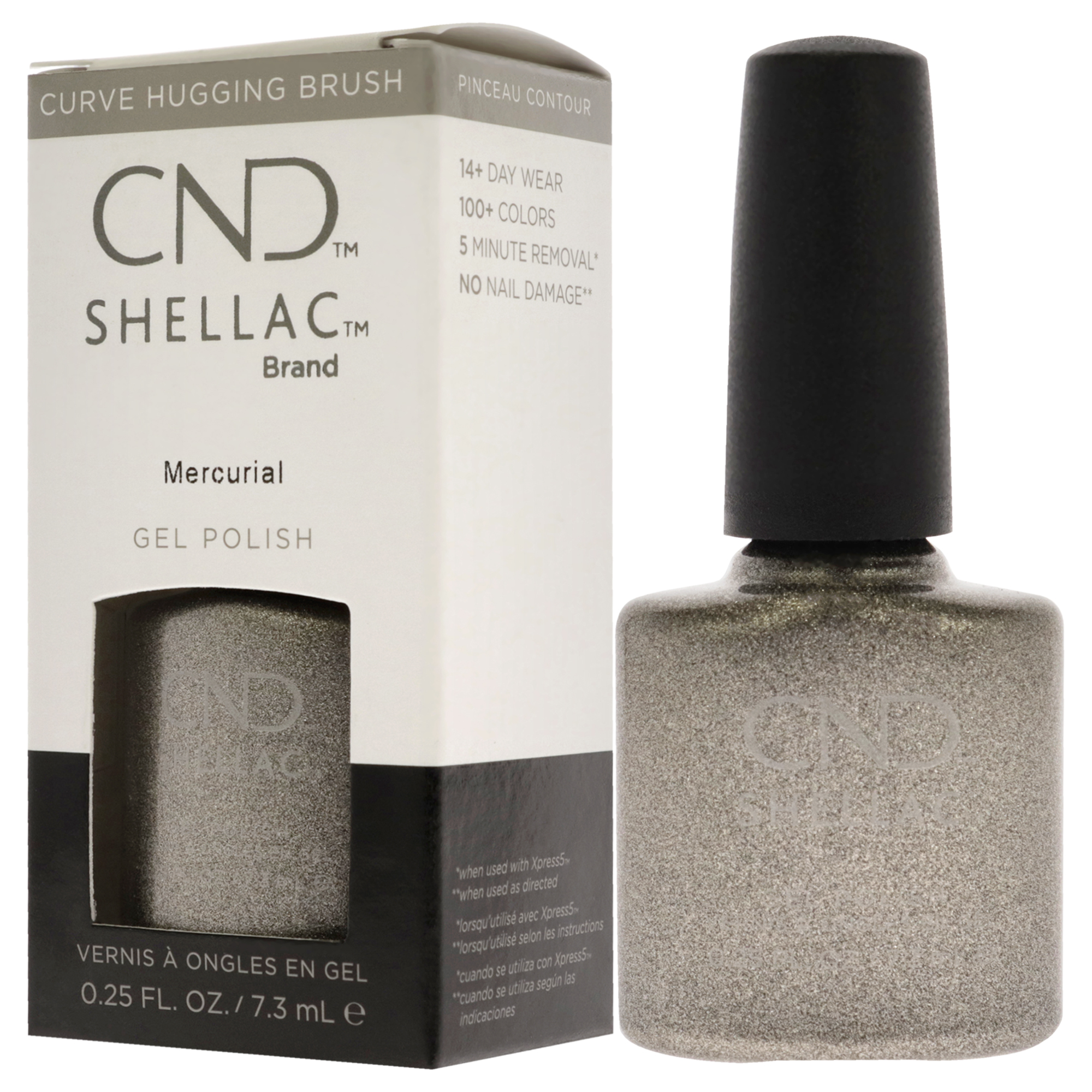 Foto 4 | Tinte De Uñas Shellac Mercurial, 0.25 Onzas - Venta Internacional.