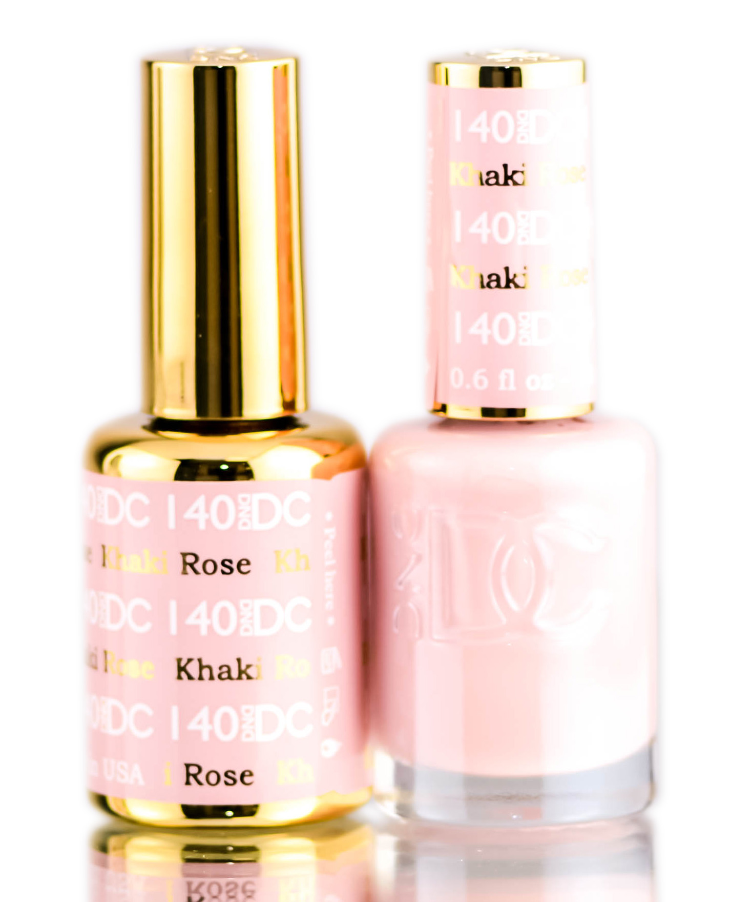 Foto 2 pulgar | Esmalte En Gel Duo Dnd Dc Khaki Rose 140 15 Ml - Venta Internacional.