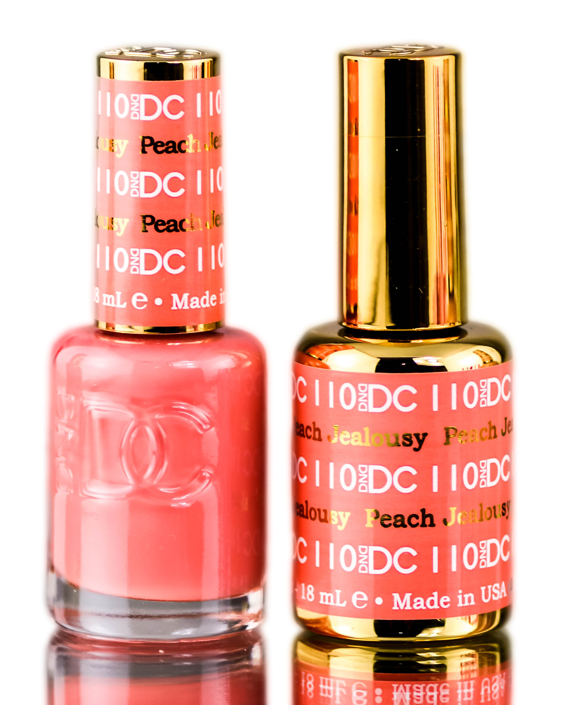 Esmalte En Gel Duo Dnd Dc Pinks Gel Lacquer + Esmalte De Uñas De 15 Ml - Venta Internacional.