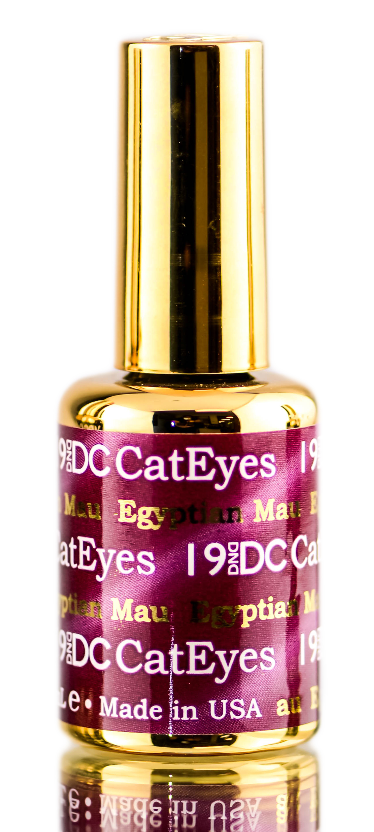 Esmalte De Uñas Dnd Dc Cat Eyes Magnetic Collection Egyptian Mau - Venta Internacional.