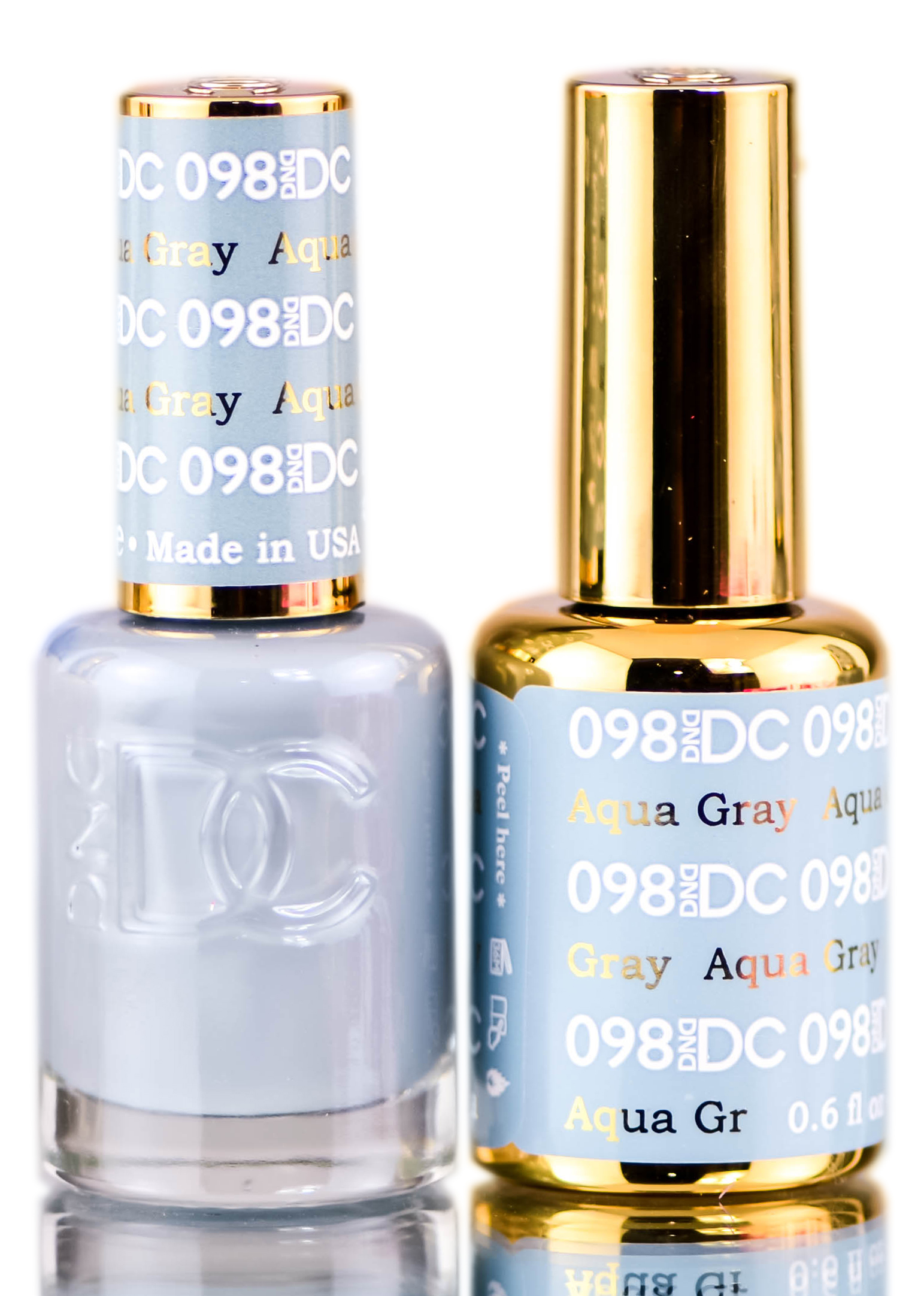 Esmalte De Uñas En Gel Duo Dnd Dc Blues & Greens + De 0,5 Oz - Venta Internacional.