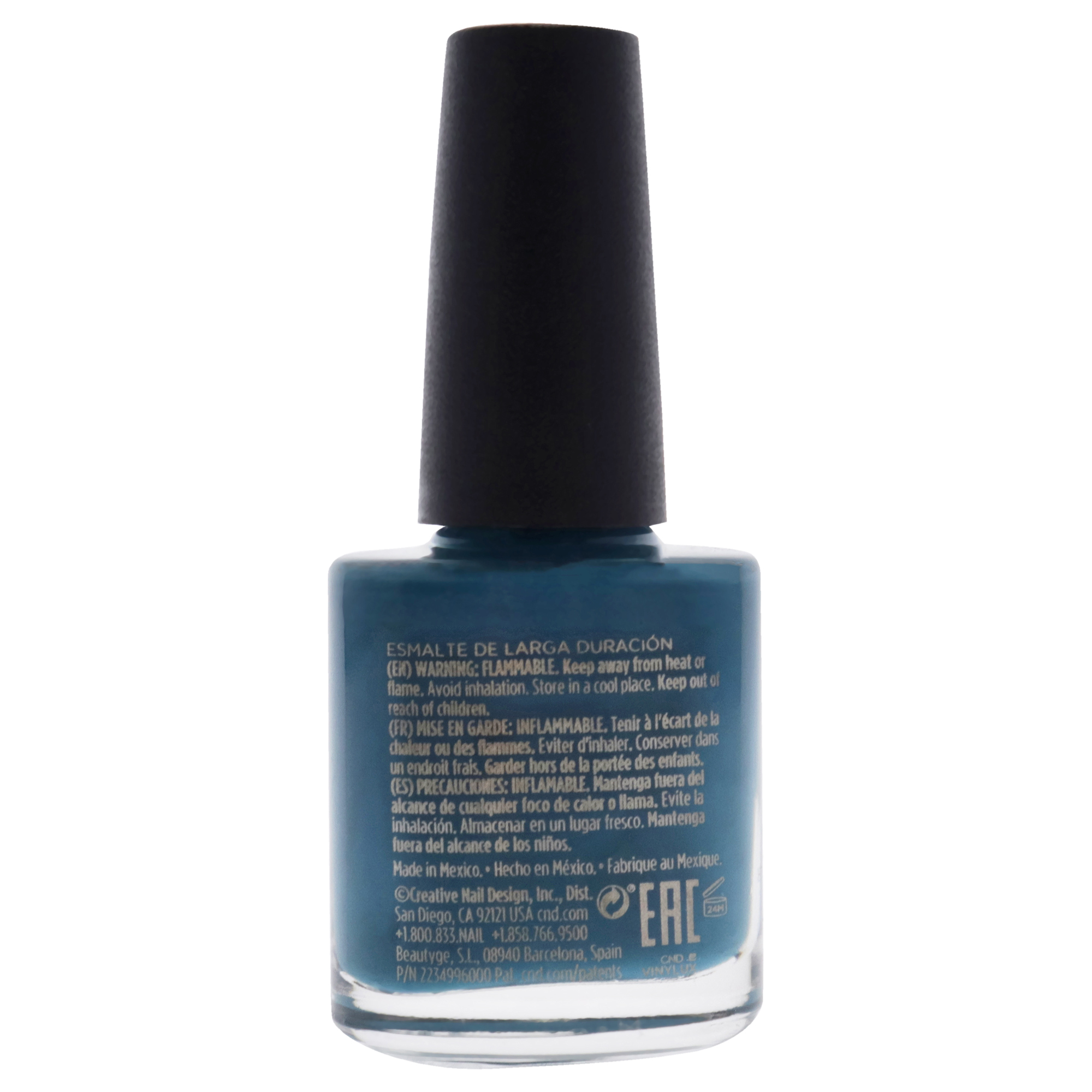Foto 4 pulgar | Esmalte De Uñas Cnd Vinylux 247 Splash Of Teal 15 Ml De Larga Duración - Venta Internacional.