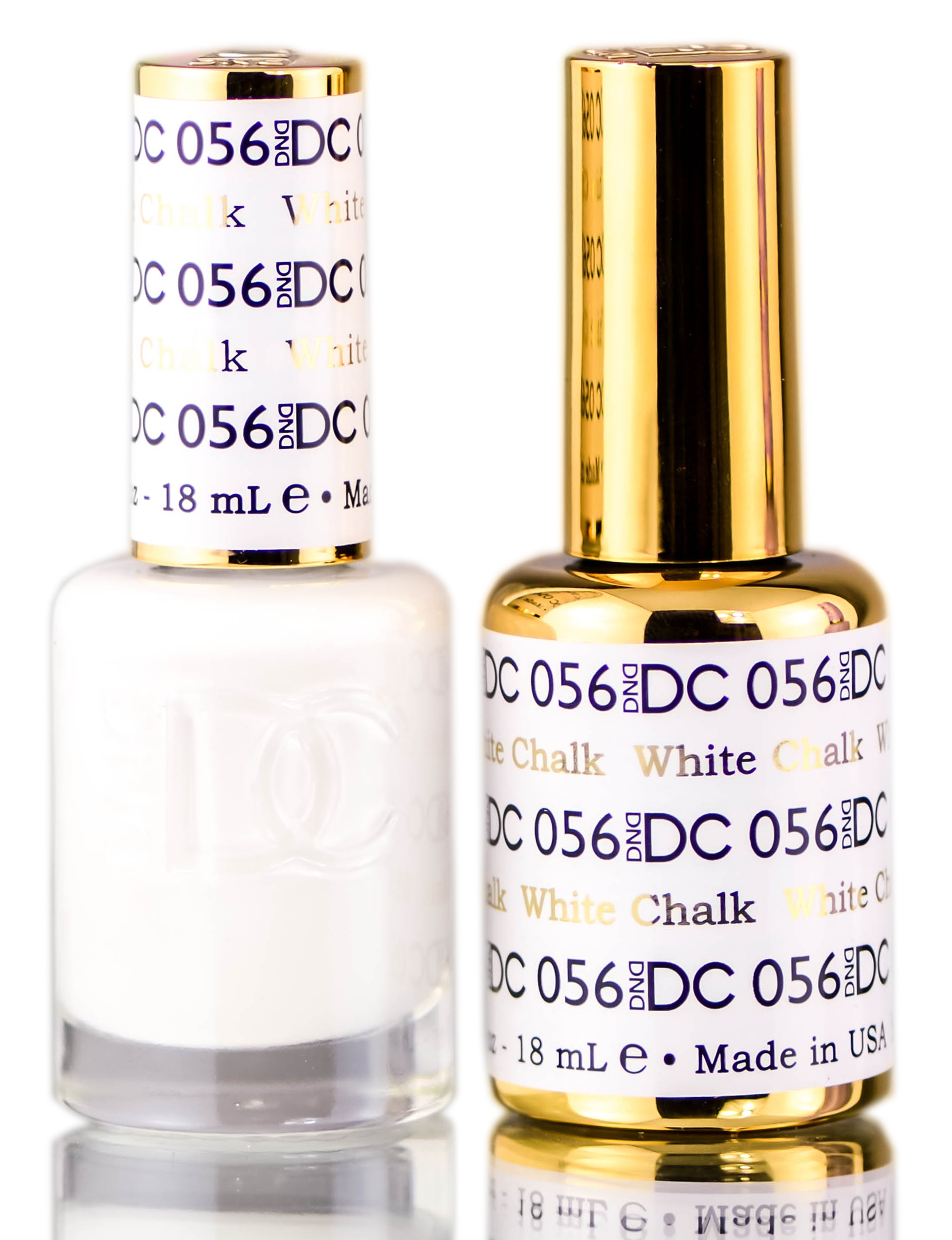 Esmalte En Gel Duo Dnd Dc White Chalk 056 15 Ml - Venta Internacional.