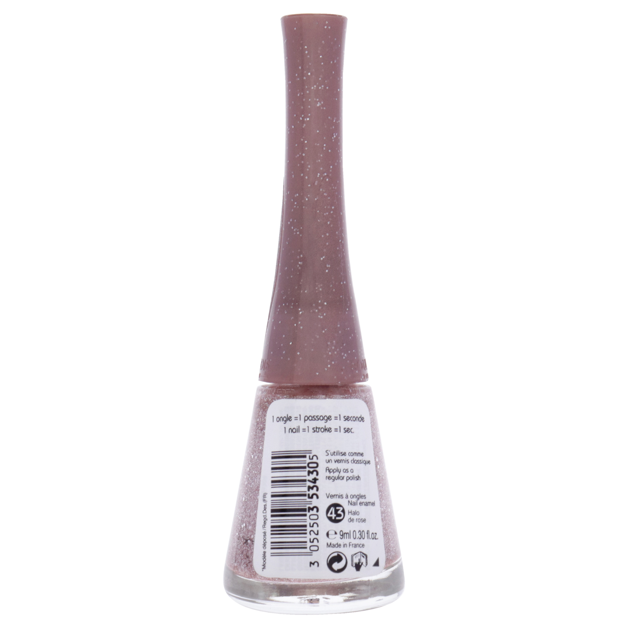 Foto 2 | Esmalte De Uñas Bourjois 1 Seconde 43 Halo De Rose 9 Ml - Venta Internacional.