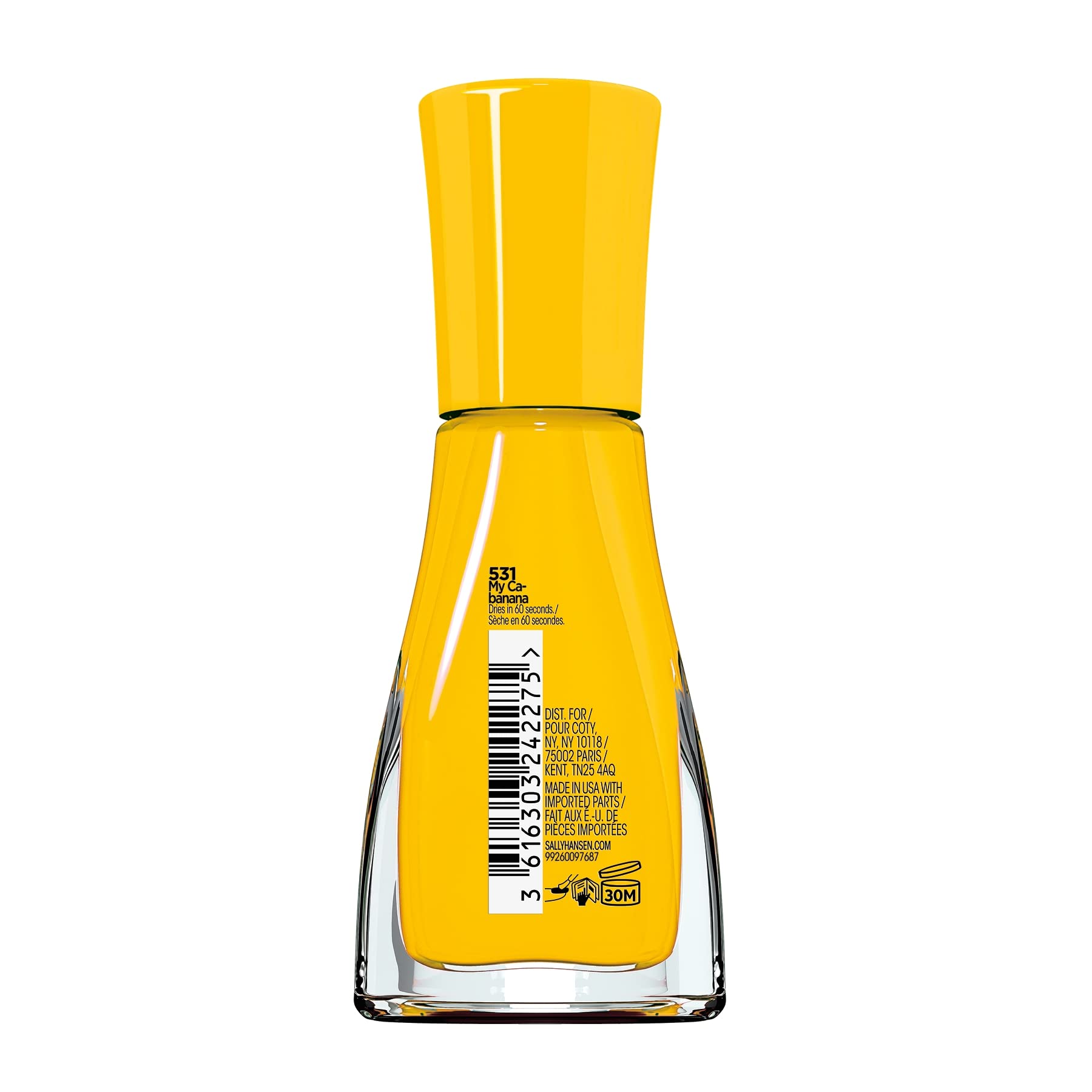 Foto 7 | Esmalte De Uñas Sally Hansen Insta Dri City Chic My Ca-banana 9m - Venta Internacional.