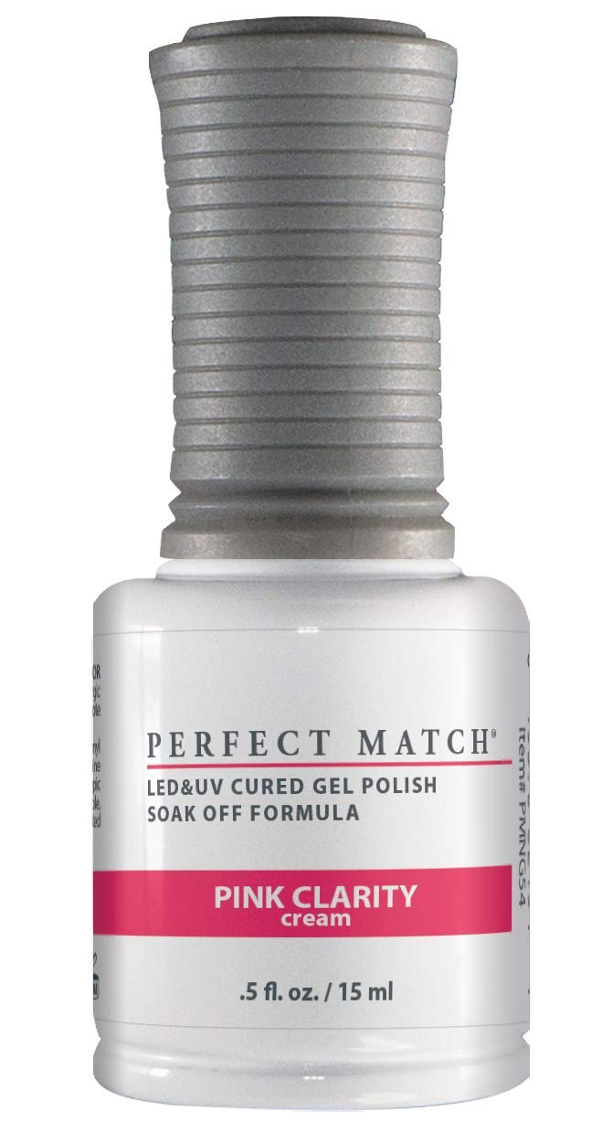 Esmalte en Gel LeChat Perfect Match Pink Clarity 15 ml Sandía - Venta Internacional