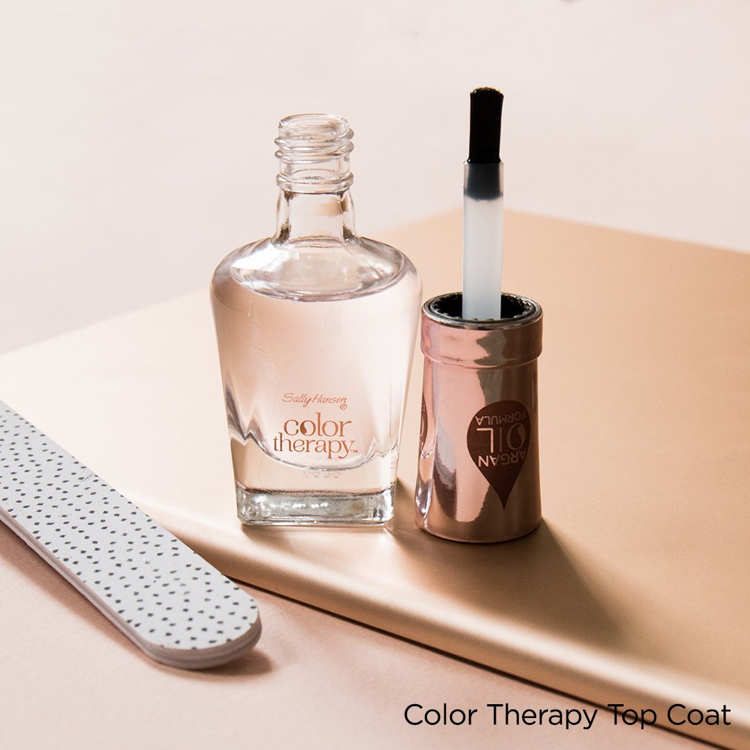 Foto 5 pulgar | Esmalte De Uñas Sally Hansen Color Therapy™ Top Coat Clear - Venta Internacional.