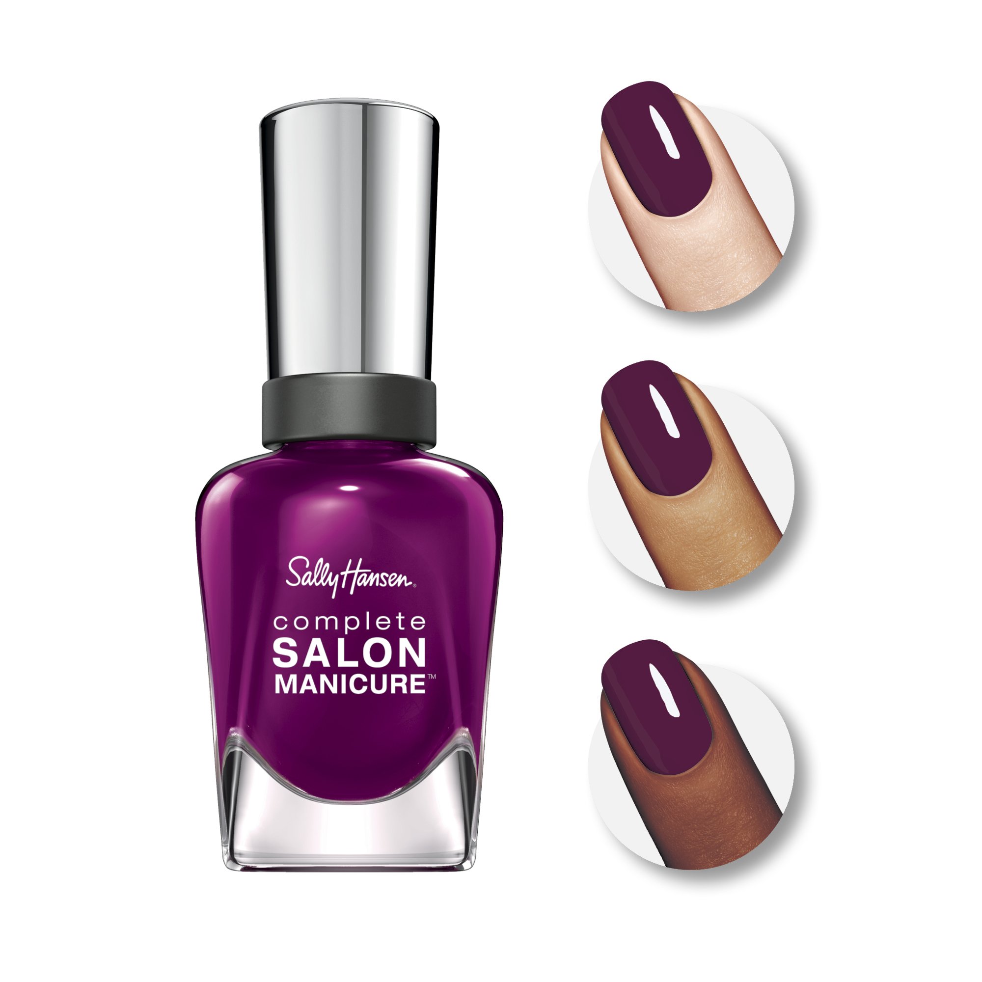 Foto 3 pulgar | Esmalte De Uñas Sally Hansen Complete Salon Manicure Purples - Venta Internacional.
