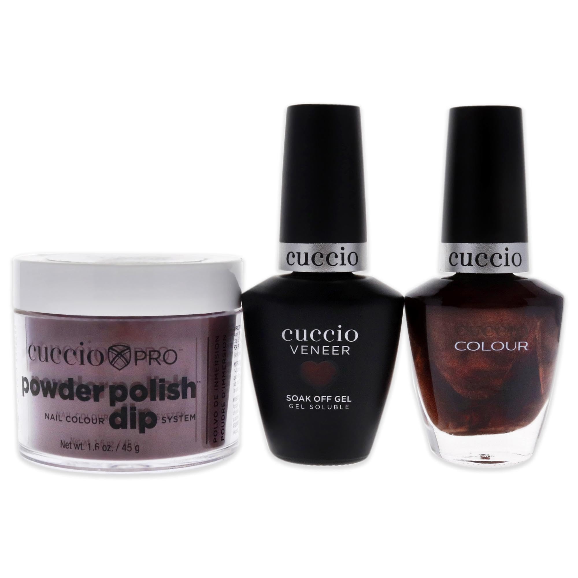 Foto 3 pulgar | Kit De Baño Para Uñas Cuccio Colour Matchmakers Plus Beijing Night Glow - Venta Internacional.