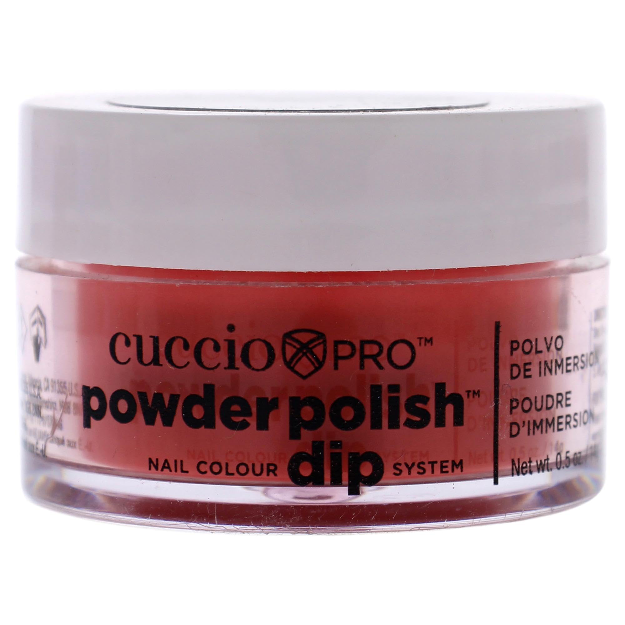 Esmalte De Uñas En Polvo Cuccio Colour Para Manicura, 15 Ml, Rojo - Venta Internacional.