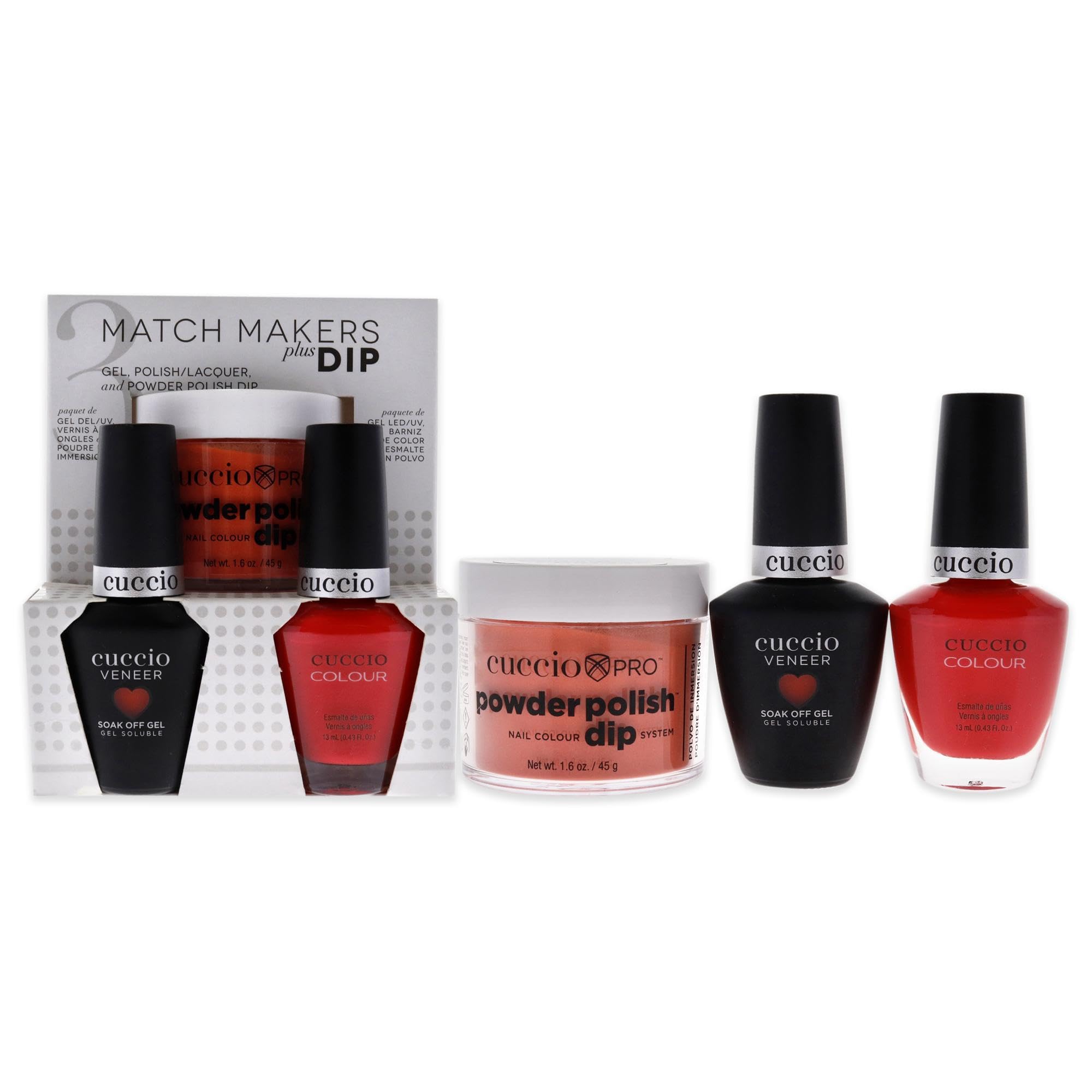 Kit de Baño para Uñas Cuccio Colour Matchmakers Plus Shaking Morocco - Venta Internacional