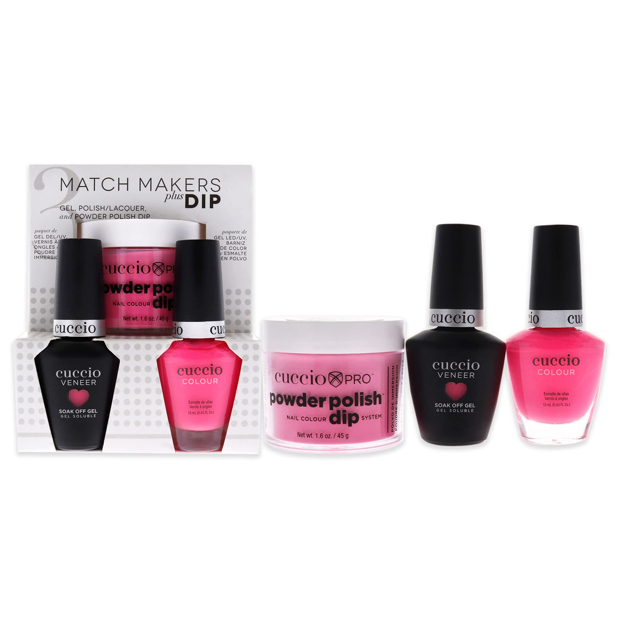 Kit de Uñas Cuccio Colour Matchmakers Plus Love Is A Battlefield - Venta Internacional