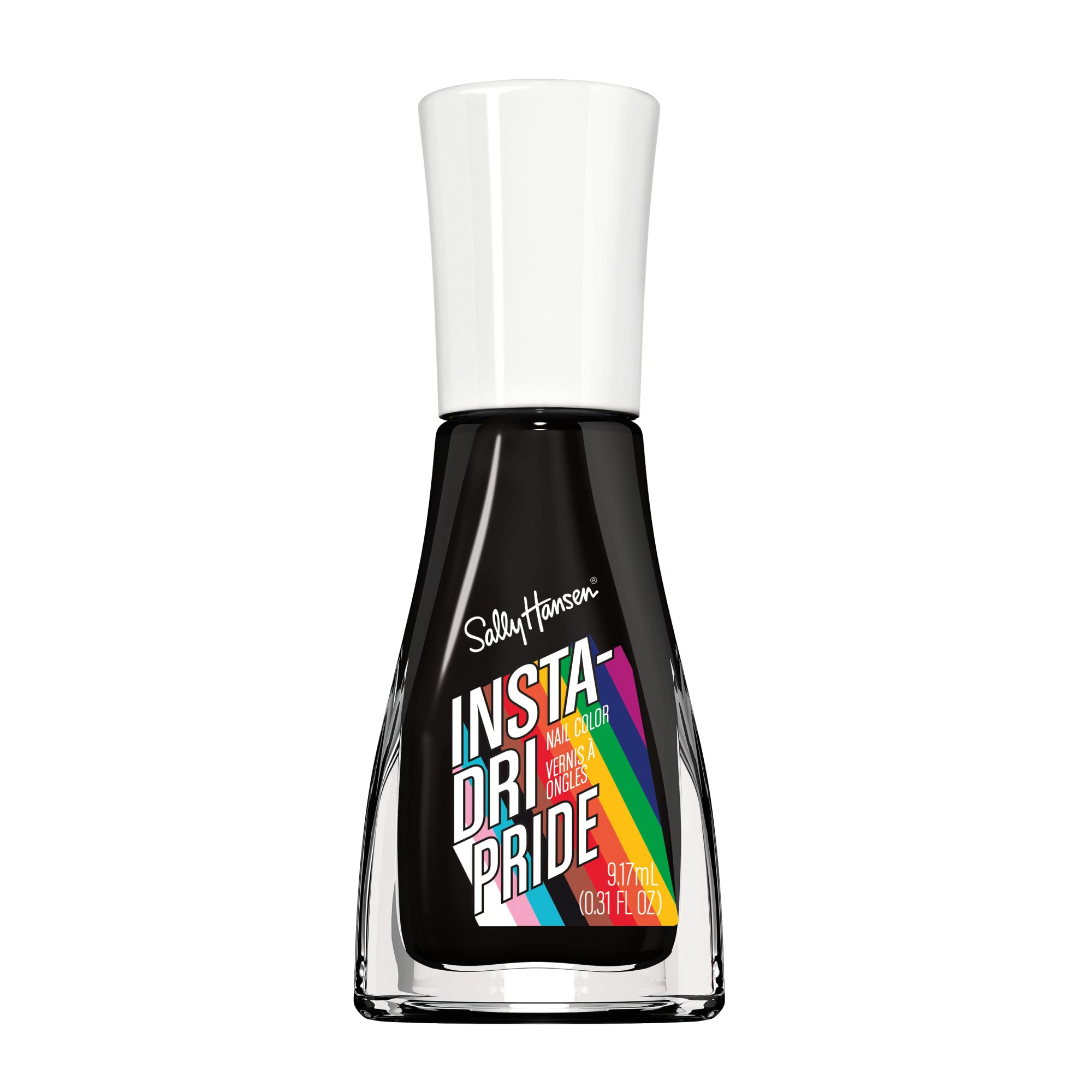 Esmalte De Uñas Sally Hansen Insta Dri X Glaad Raven Midnight - Venta Internacional.