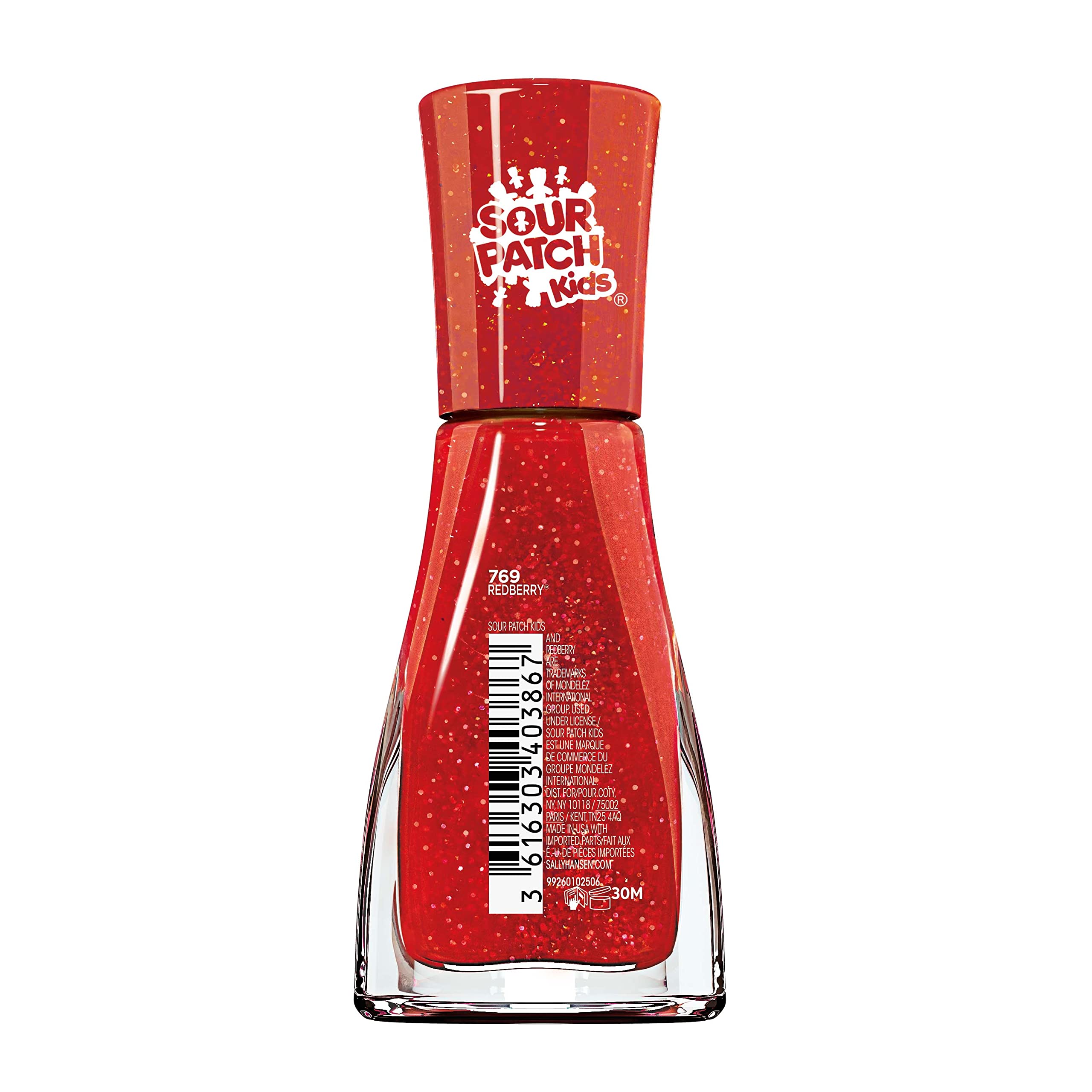 Foto 3 pulgar | Esmalte De Uñas Sally Hansen Insta-dri X Sour Patch Kids Redberry - Venta Internacional.