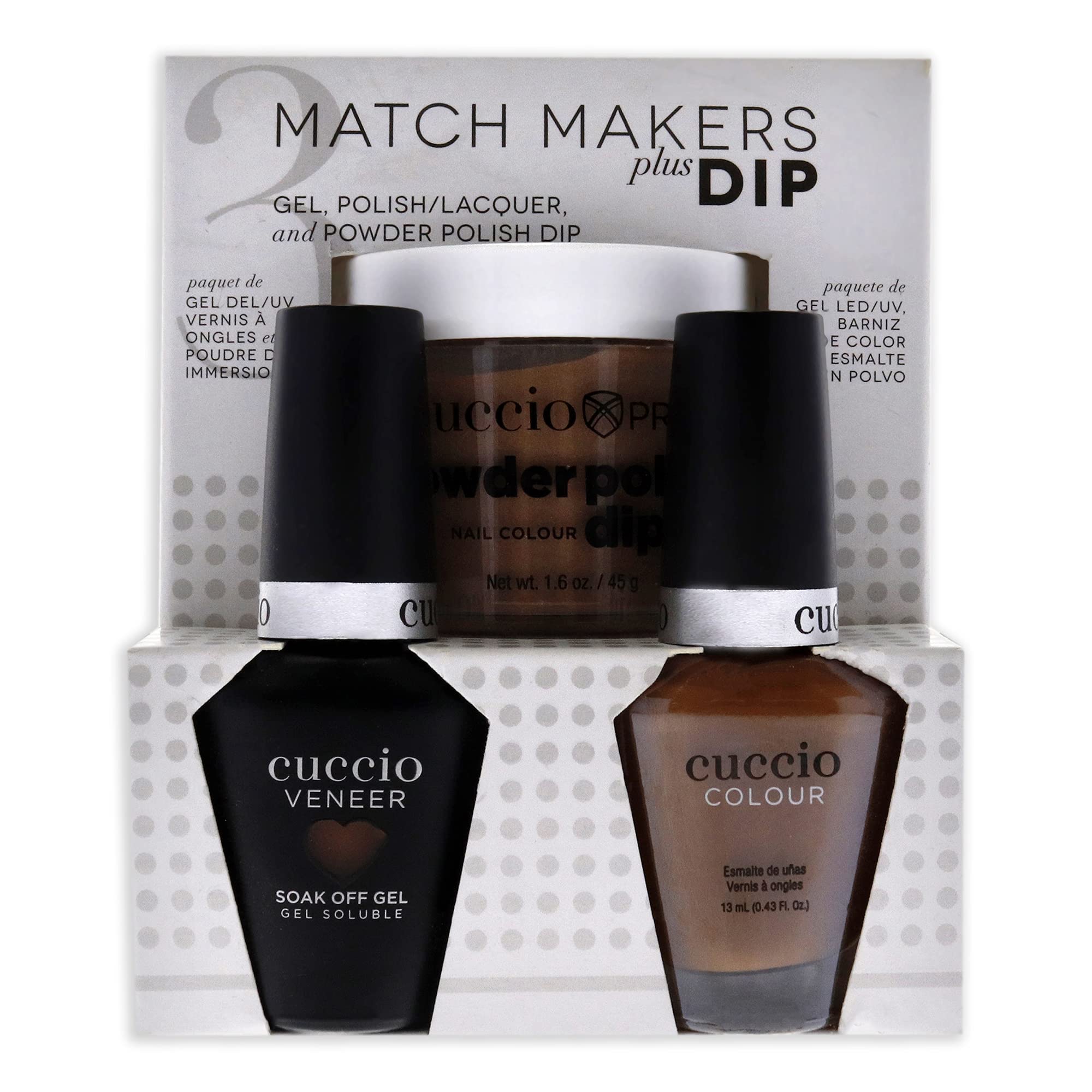 Foto 5 | Kit De Baño Para Uñas Cuccio Colour Matchmakers Plus Caramel Kisses - Venta Internacional.