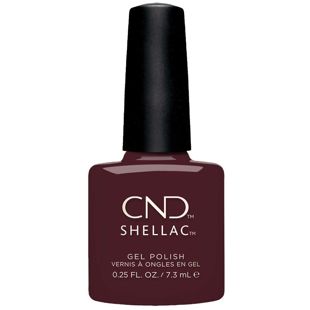 Esmalte De Uñas Cnd Shellac Gel De Larga Duración Rojo 7,4 Ml - Venta Internacional.