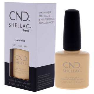 Foto 4 | Esmalte De Uñas Cnd Shellac Gel De Larga Duración Amarillo/dorado 7,4 Ml - Venta Internacional.