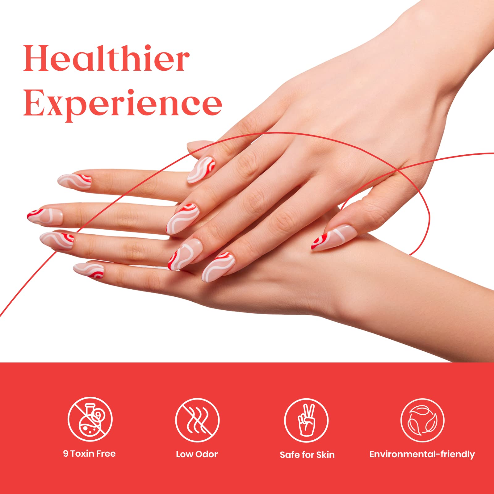 Foto 7 | Esmalte De Uñas Beetles Gel Red Glitter Burgundy 7,5 Ml X6 - Venta Internacional.