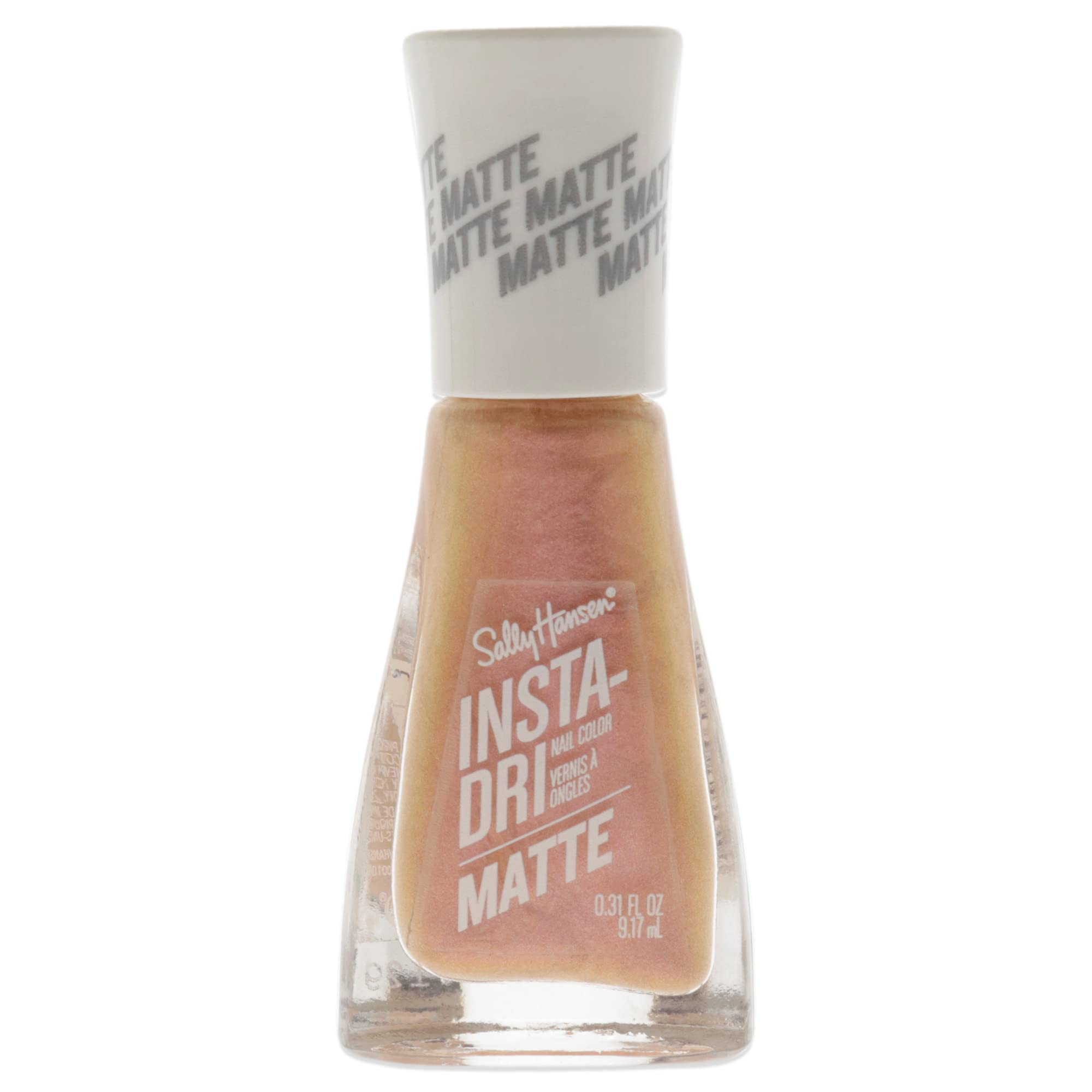 Esmalte De Uñas Sally Hansen Insta Dri Matte Metallics Rose Flus - Venta Internacional.