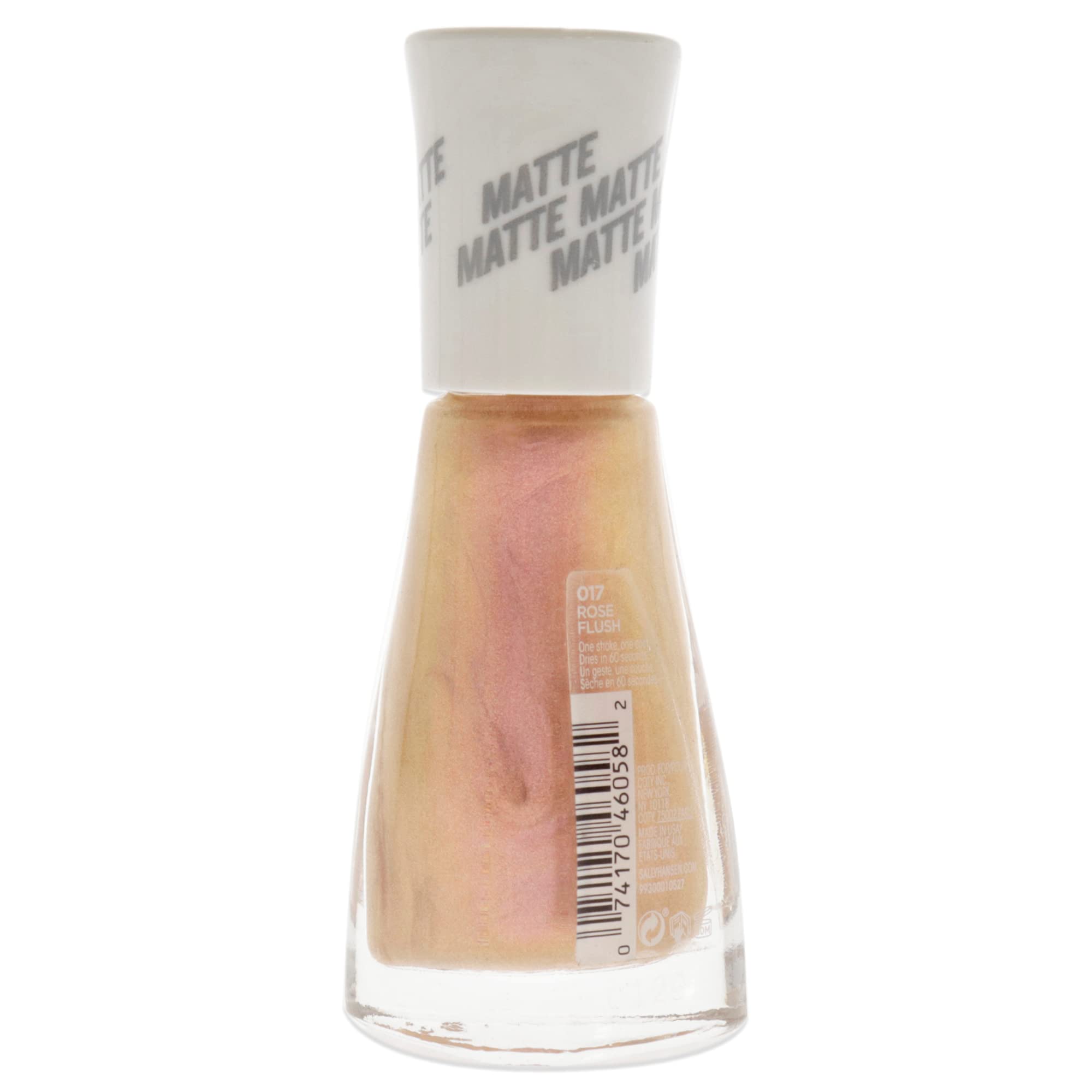 Foto 3 pulgar | Esmalte De Uñas Sally Hansen Insta Dri Matte Metallics Rose Flus - Venta Internacional.