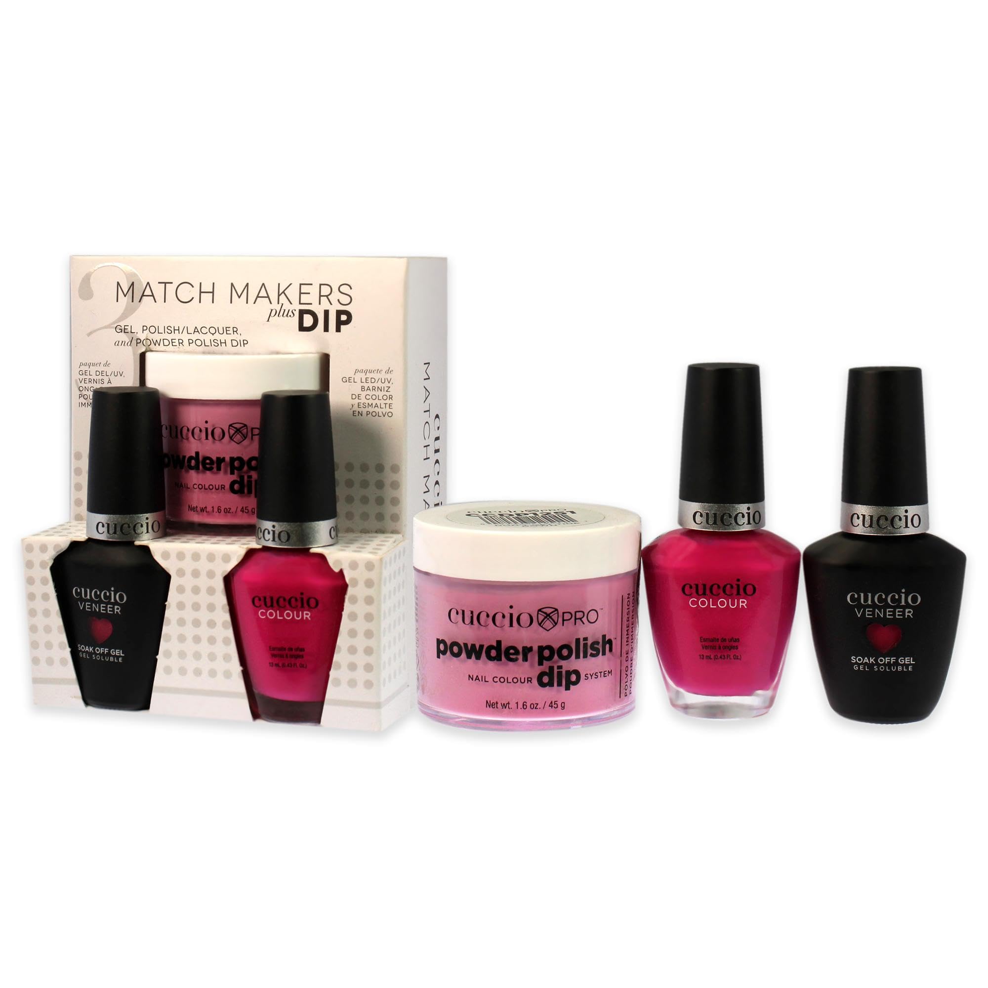 Foto 4 | Kit De Baño Para Uñas Cuccio Colour Matchmakers Plus Con Laca De Color - Venta Internacional.