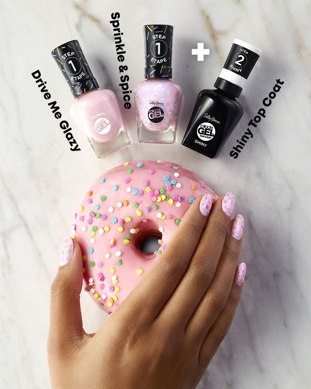 Foto 8 pulgar | Esmalte De Uñas Sally Hansen Miracle Gel Donut Shop Drive Me Gla - Venta Internacional.