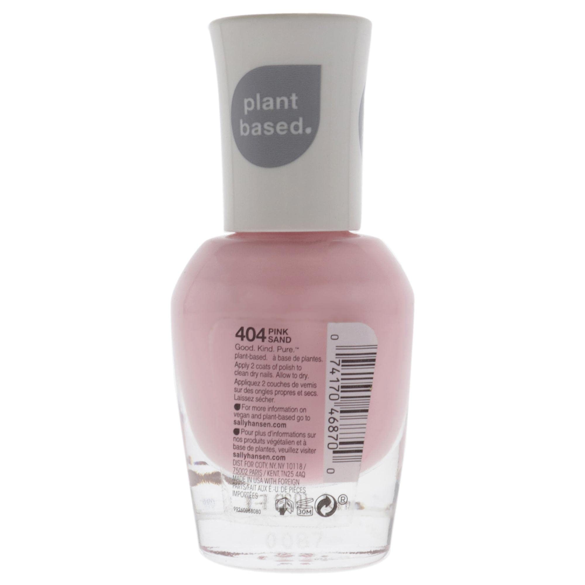 Foto 3 pulgar | Esmalte De Uñas Sally Hansen Good Kind Pure Vegan 404 Pink Sand - Venta Internacional.