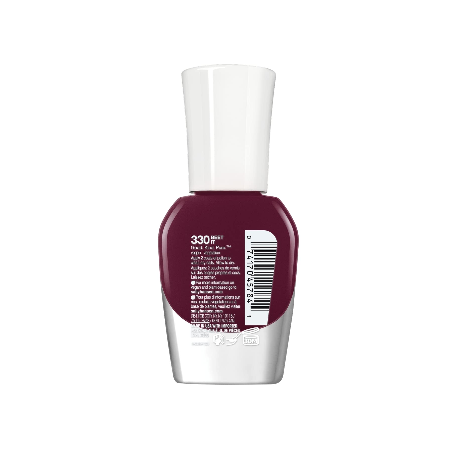 Foto 8 pulgar | Esmalte de Uñas Sally Hansen 330 Beet It 10ml - Venta Internacional
