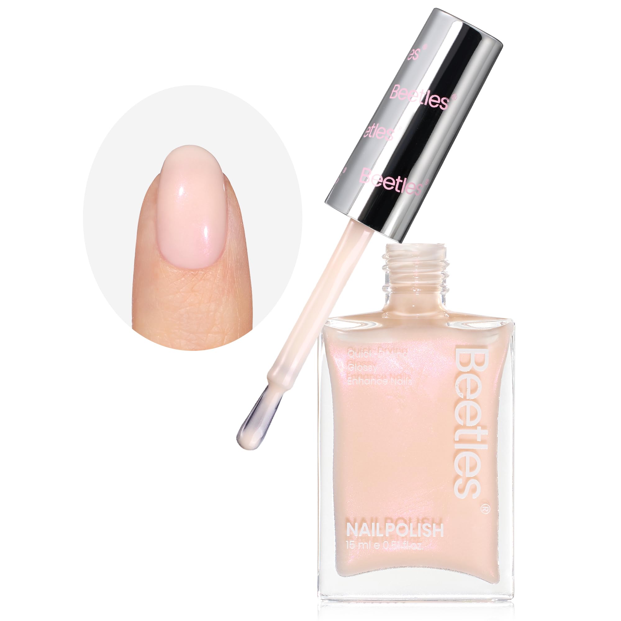 Foto 1 | Esmalte Fortalecedor Y Corrector De Uñas Beetles 2 En 1 - Venta Internacional.