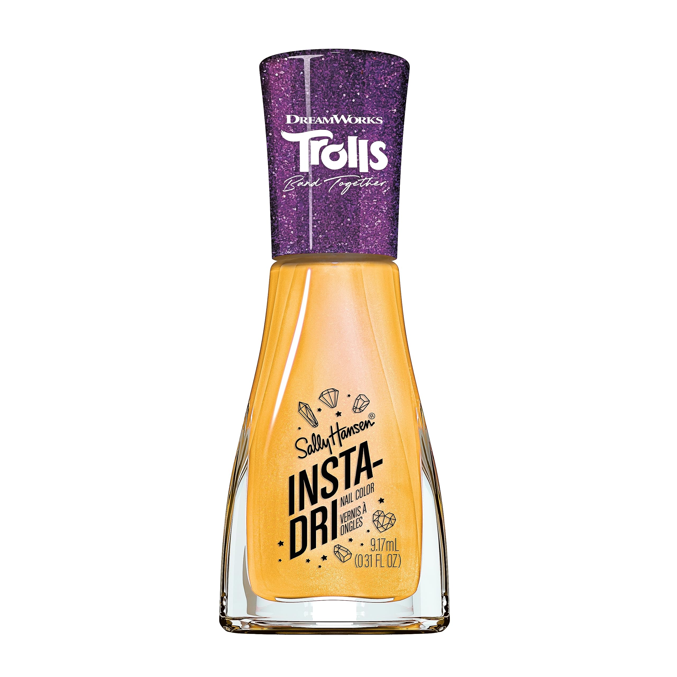 Esmalte De Uñas Sally Hansen Insta-dri X Trolls Viva Power 9ml - Venta Internacional.