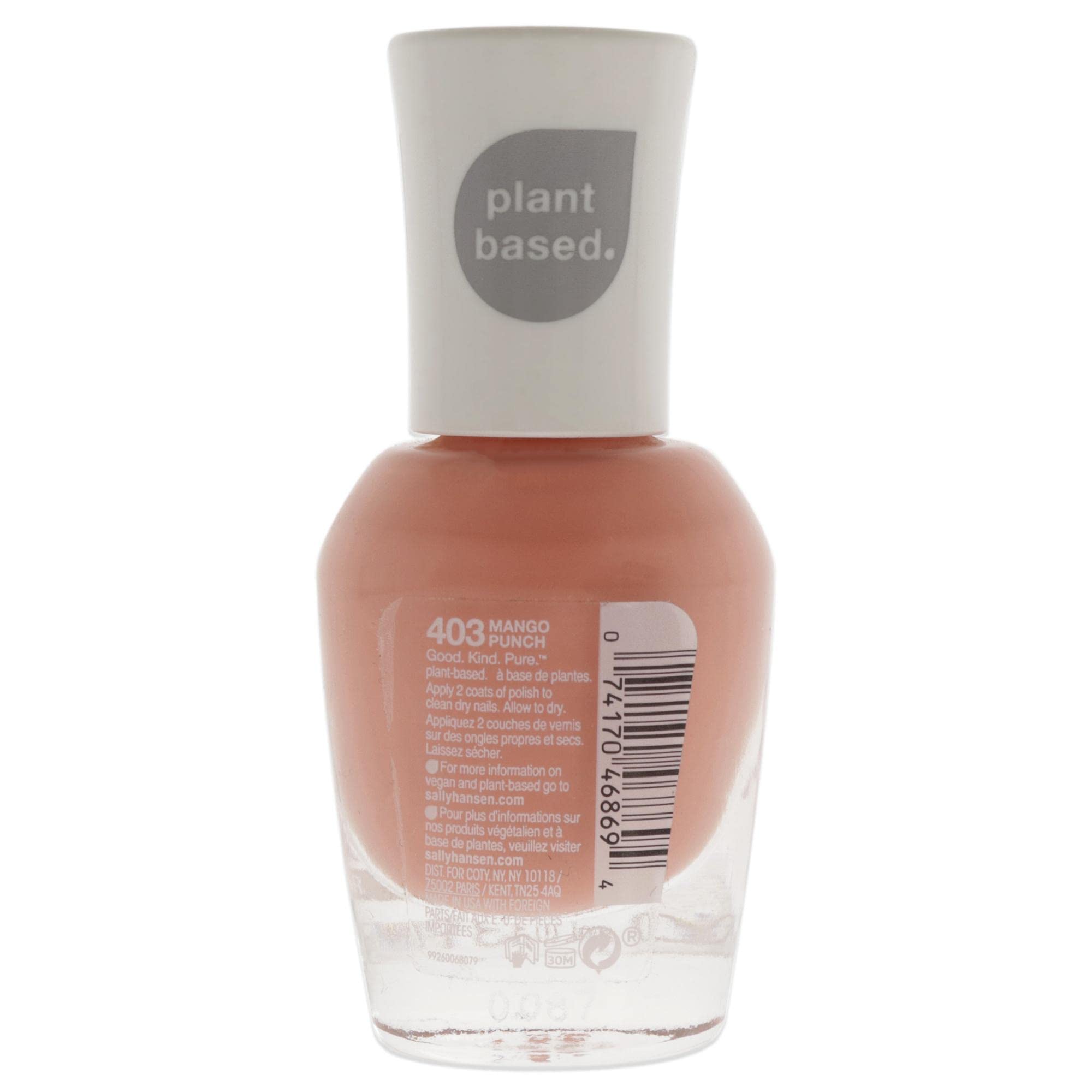 Foto 3 pulgar | Esmalte De Uñas Sally Hansen Good Kind Pure Vegan Mango Punch - Venta Internacional.