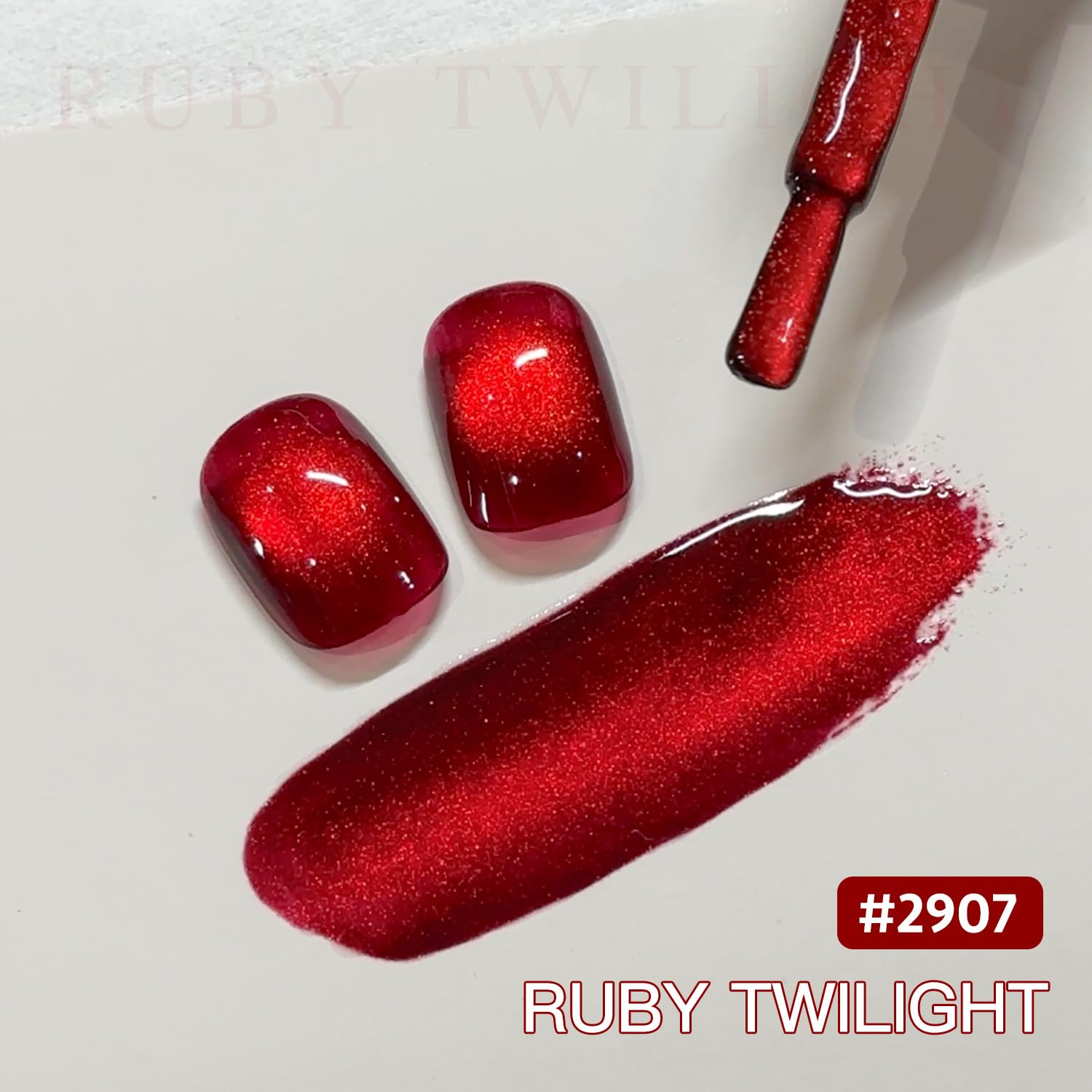 Foto 3 pulgar | Esmalte De Uñas Gaoy Red Cat Eye Gel 16 Ml Con Magnet Ruby Twilight - Venta Internacional.