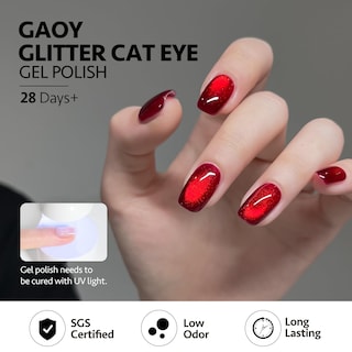 Foto 5 | Esmalte De Uñas Gaoy Red Cat Eye Gel 16 Ml Con Magnet Ruby Twilight - Venta Internacional.